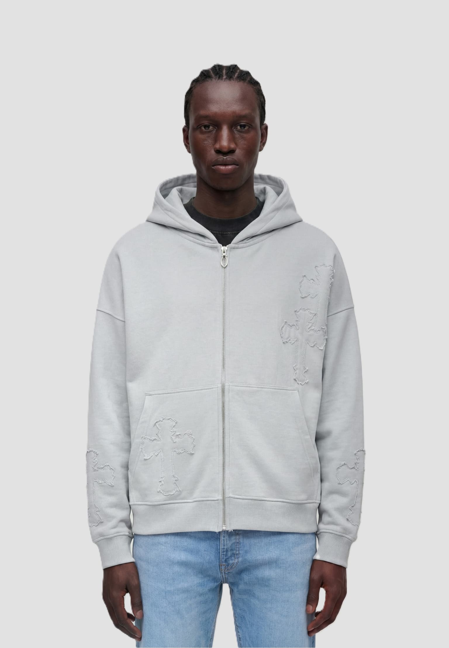 Favela Cross Patches Frontzip