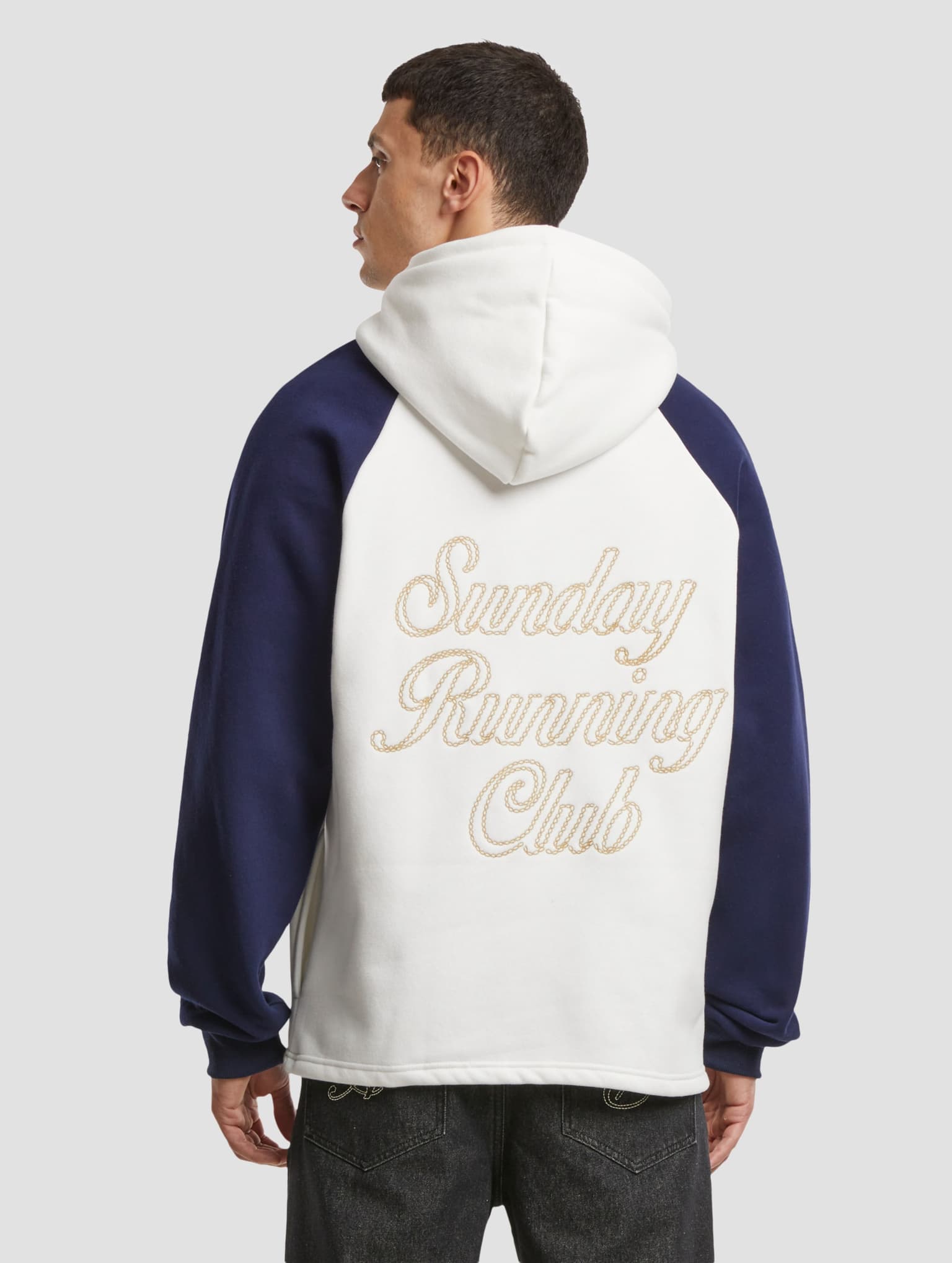 Another Cotton Lab Sunday Running Raglan Hoodie – Bild 2