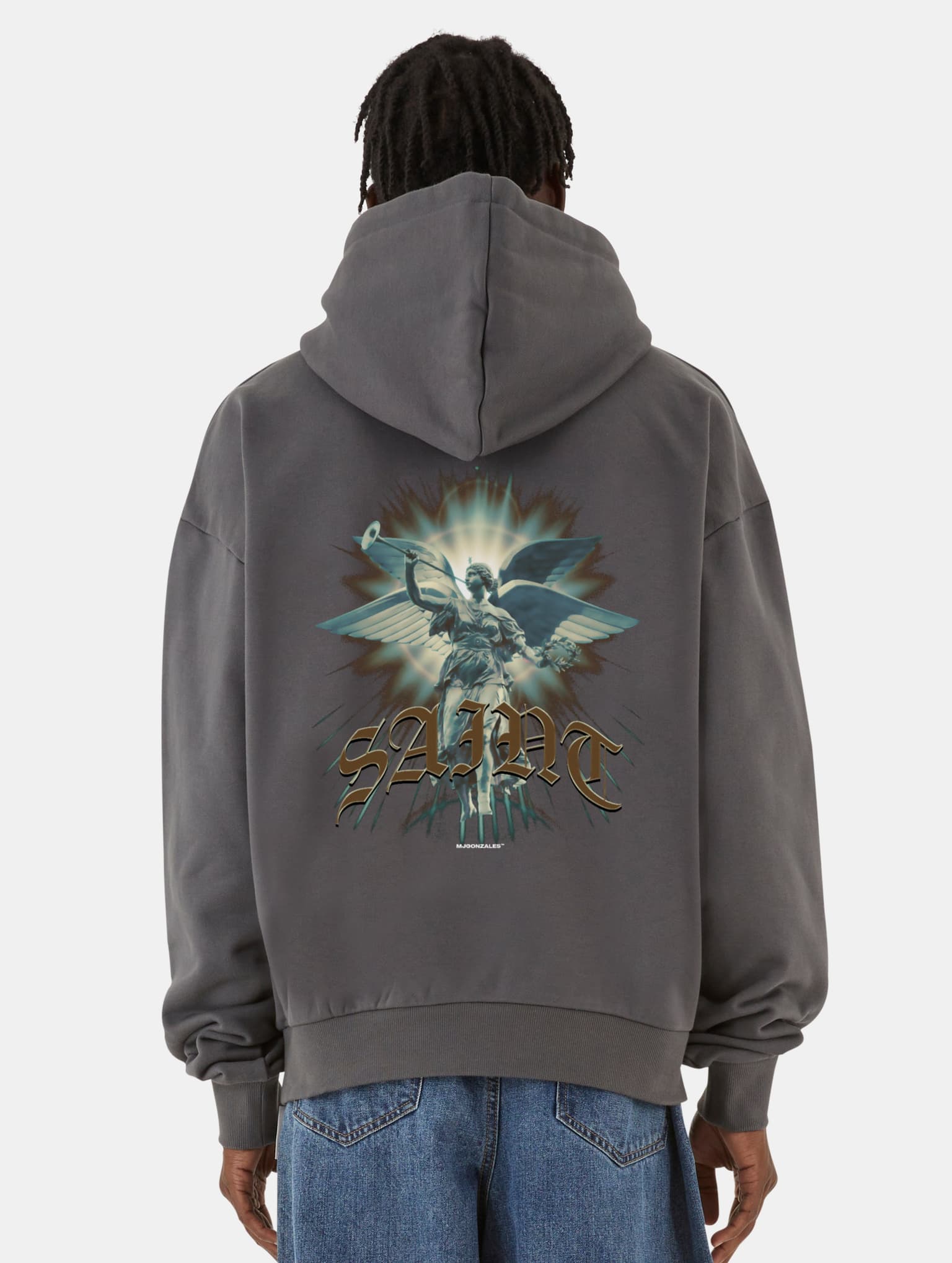 MJ Gonzales SAINT V.1 x MJG HEAVY OVERSIZED HOODY – Bild 3