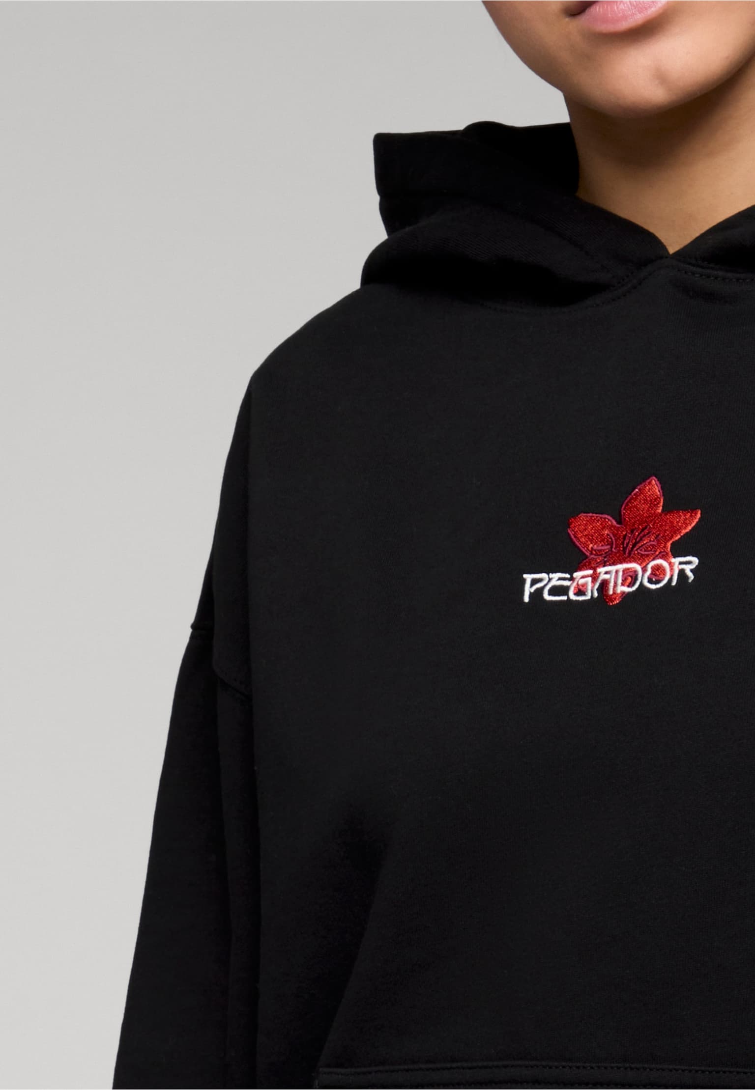 PEGADOR Modra Oversized Hoodie – Bild 3