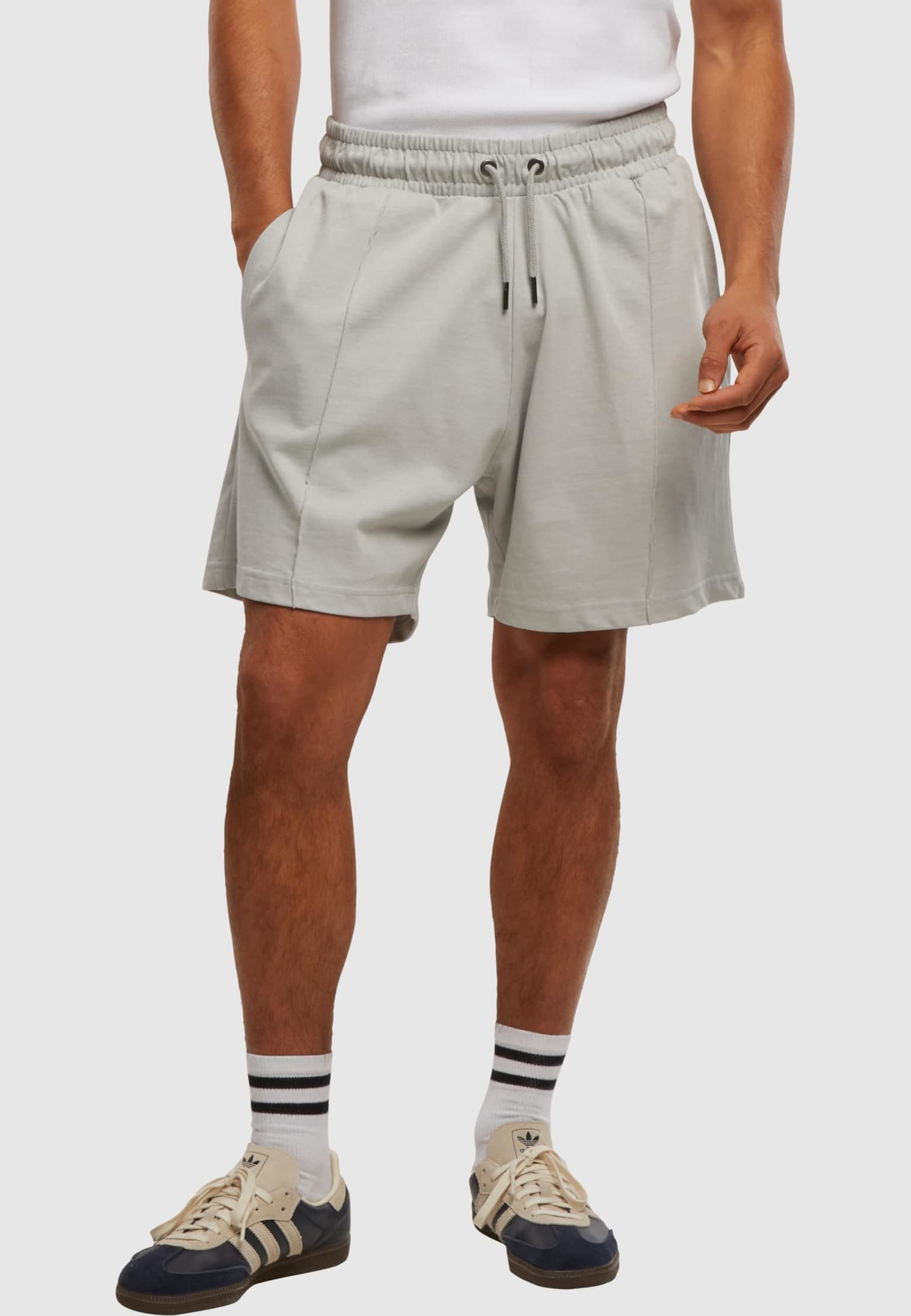 Urban Classics Heavy Jersey Pintuck Track Short