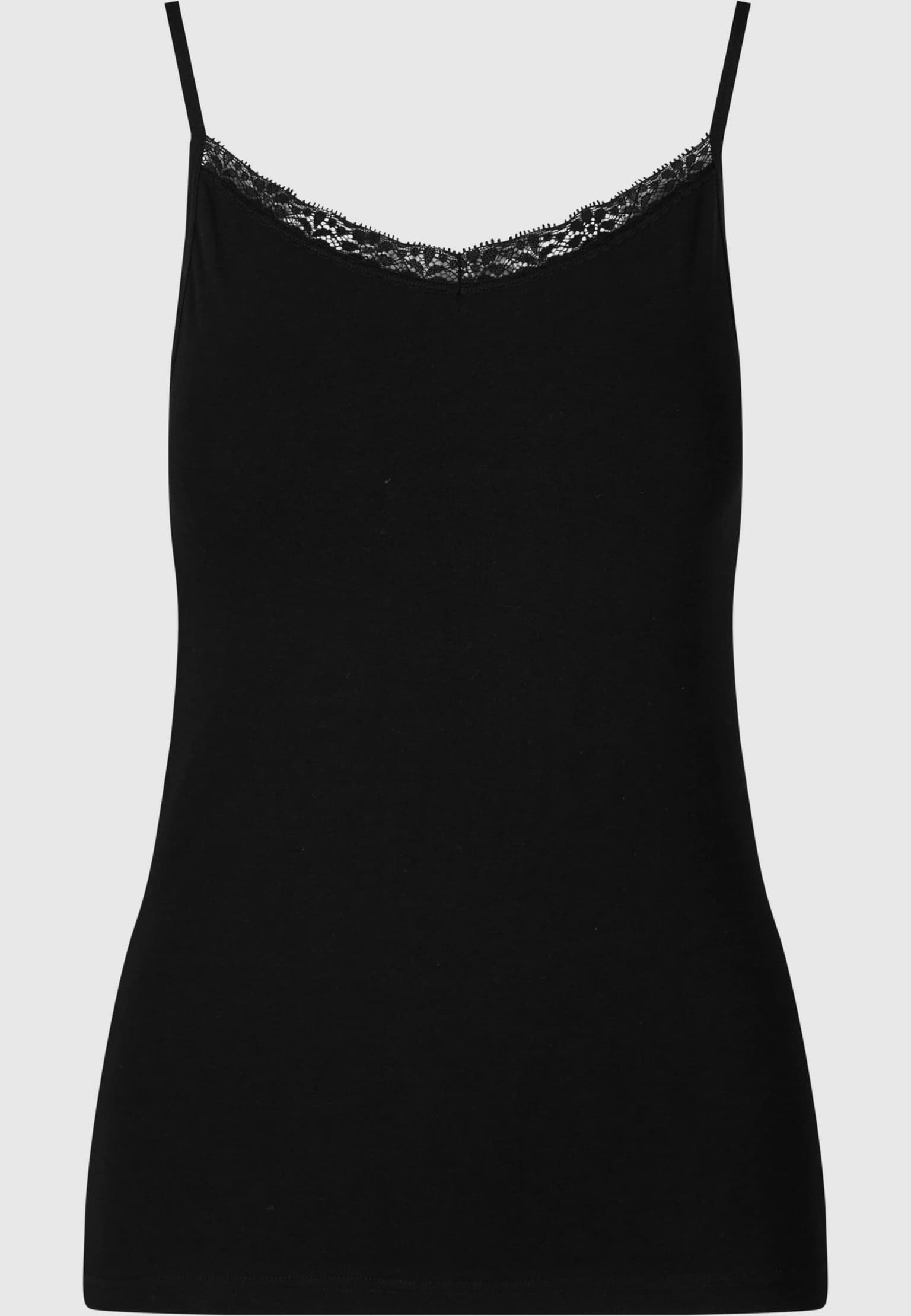 Urban Classics Ladies Basic Tank Top Cotton Lace 2-Pack – Bild 2
