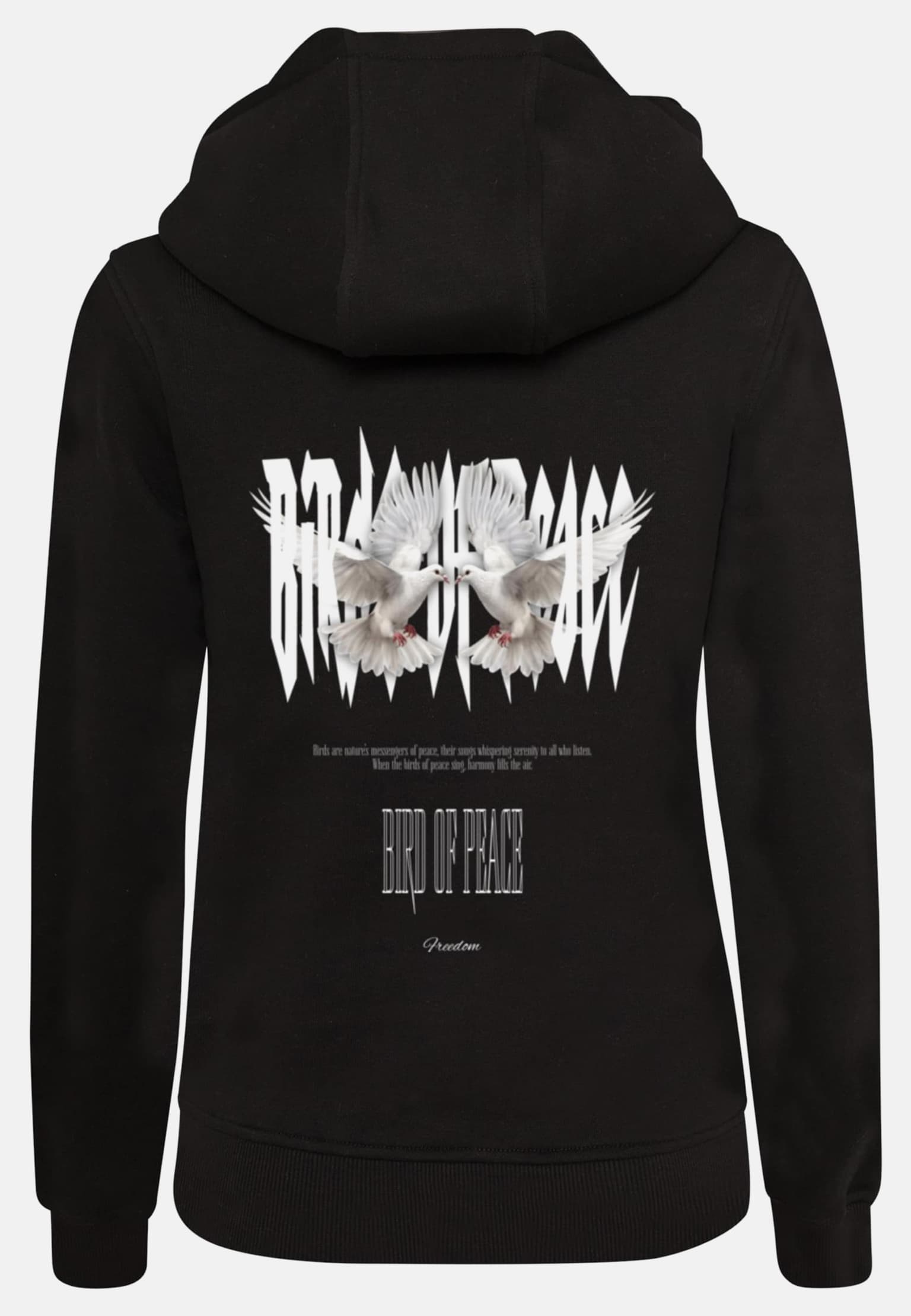 Merchcode Ladies Birds Of Peace 2 Hoody – Bild 4