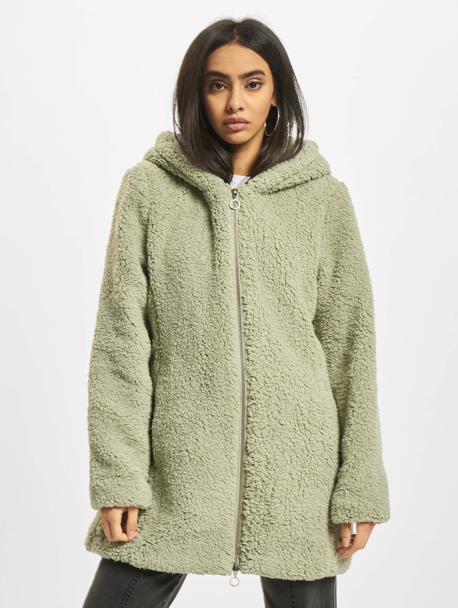 Urban Classics Ladies Sherpa Jacket – Bild 3