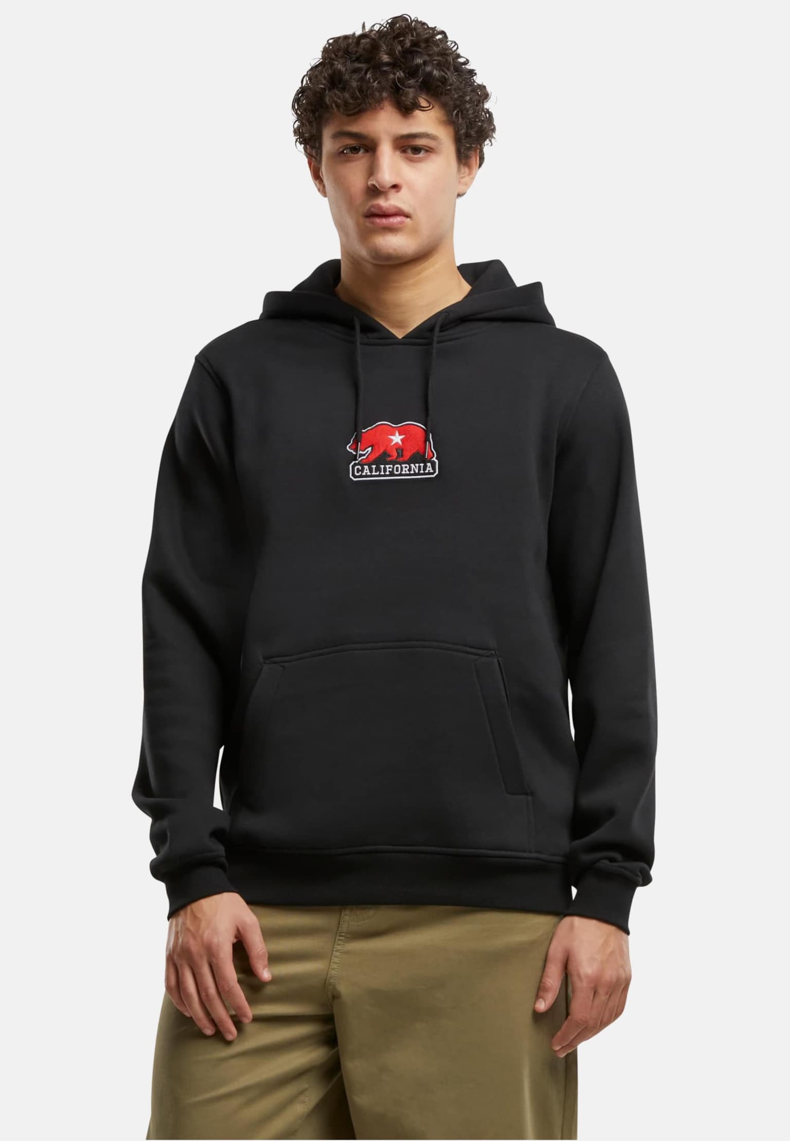 Mister Tee California Bear Patch Hoody