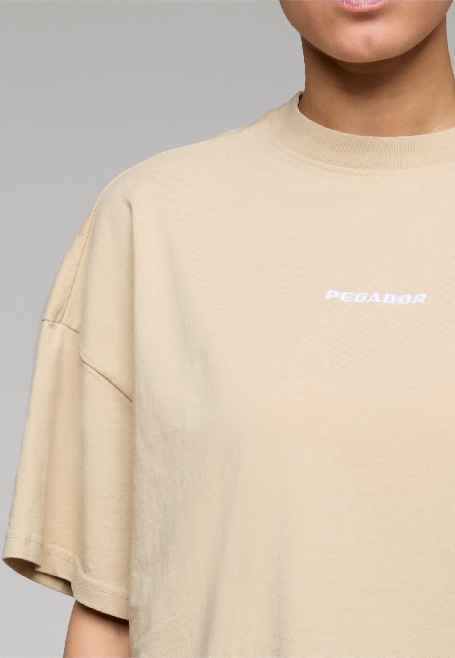 PEGADOR Bracy Heavy Oversized Tee – Bild 3