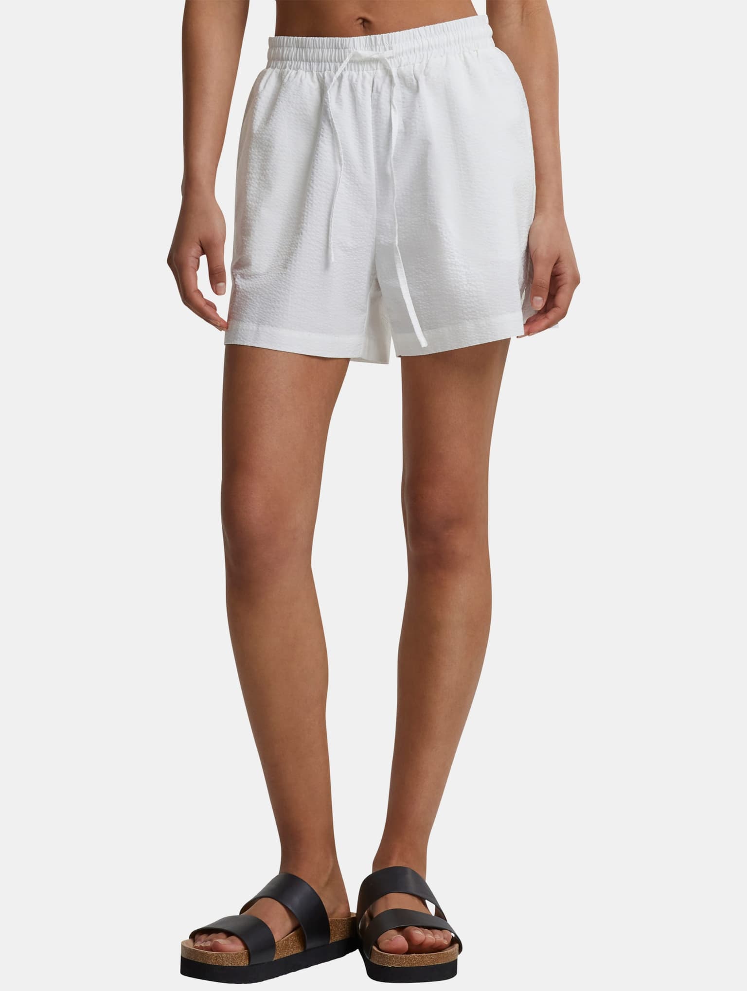 Urban Classics Ladies Seersucker Short