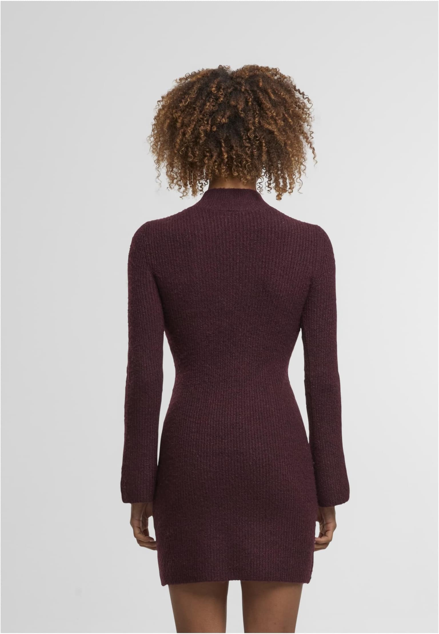 Noisy May NMNOLA L/S HIGH NECK KNIT DRESS FWD – Bild 2