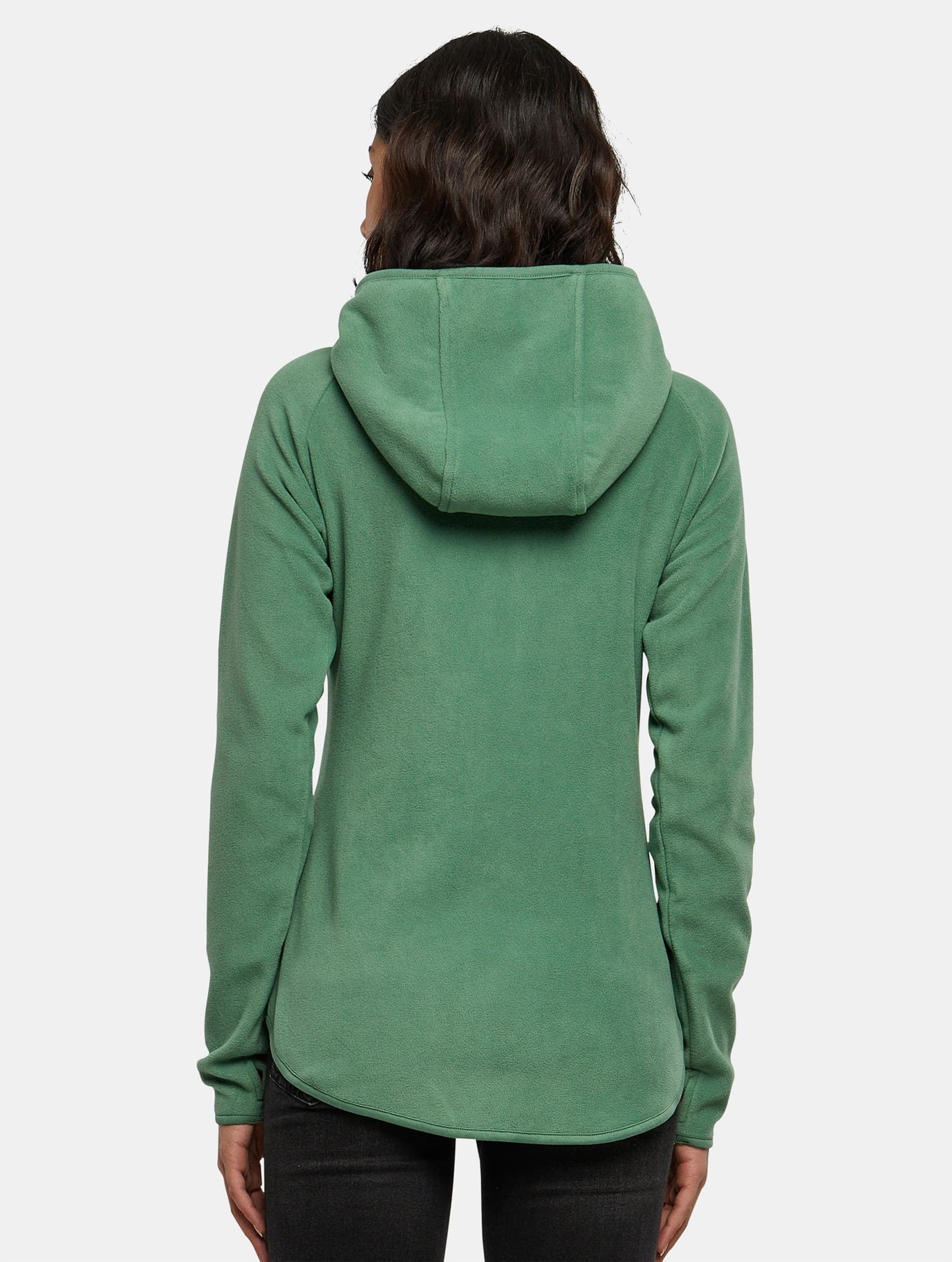 Urban Classics Ladies Polar Fleece Zip Hoody – Bild 2