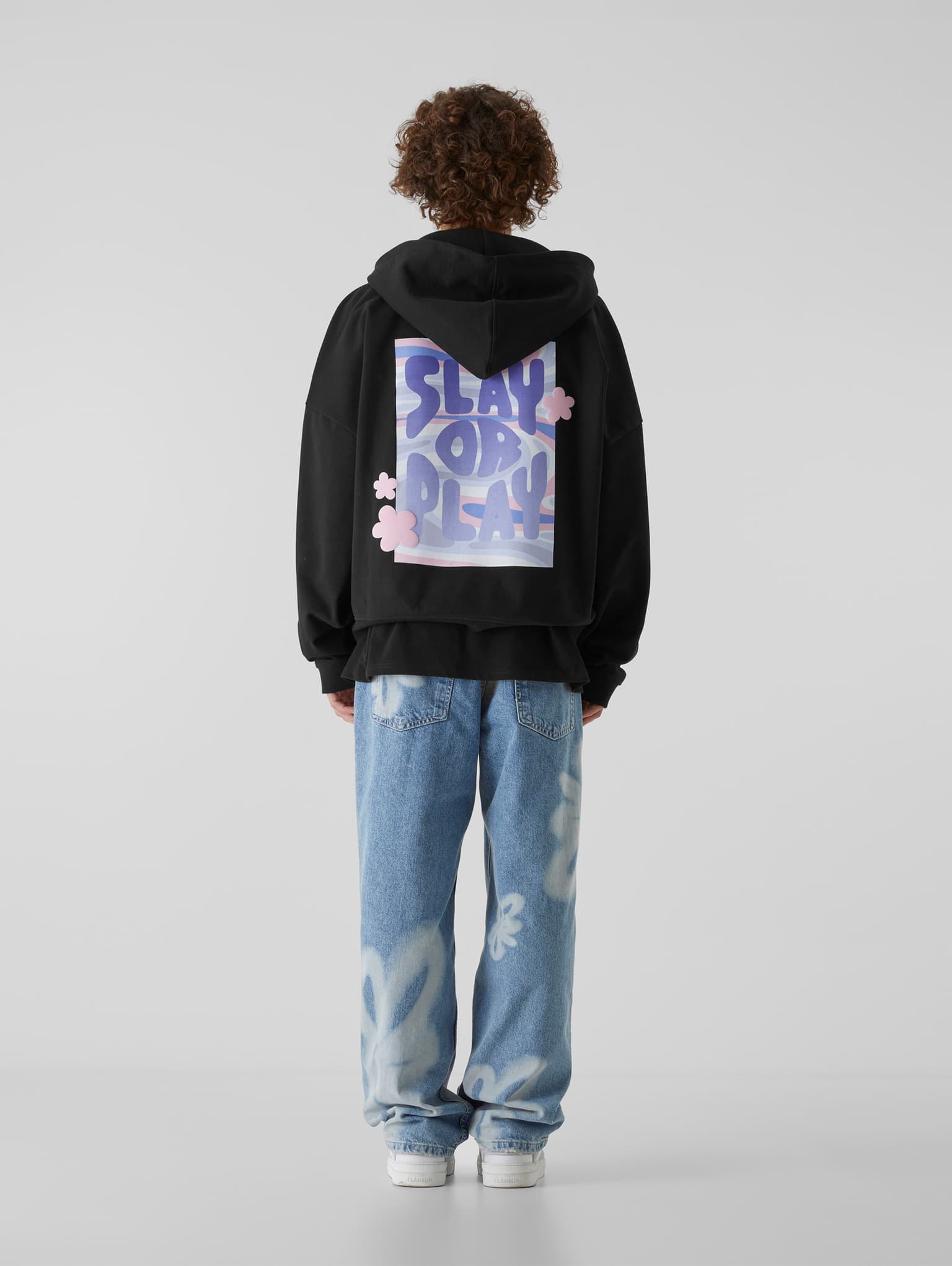 Lost Youth Slay Or Play Zip Hoodie – Bild 3