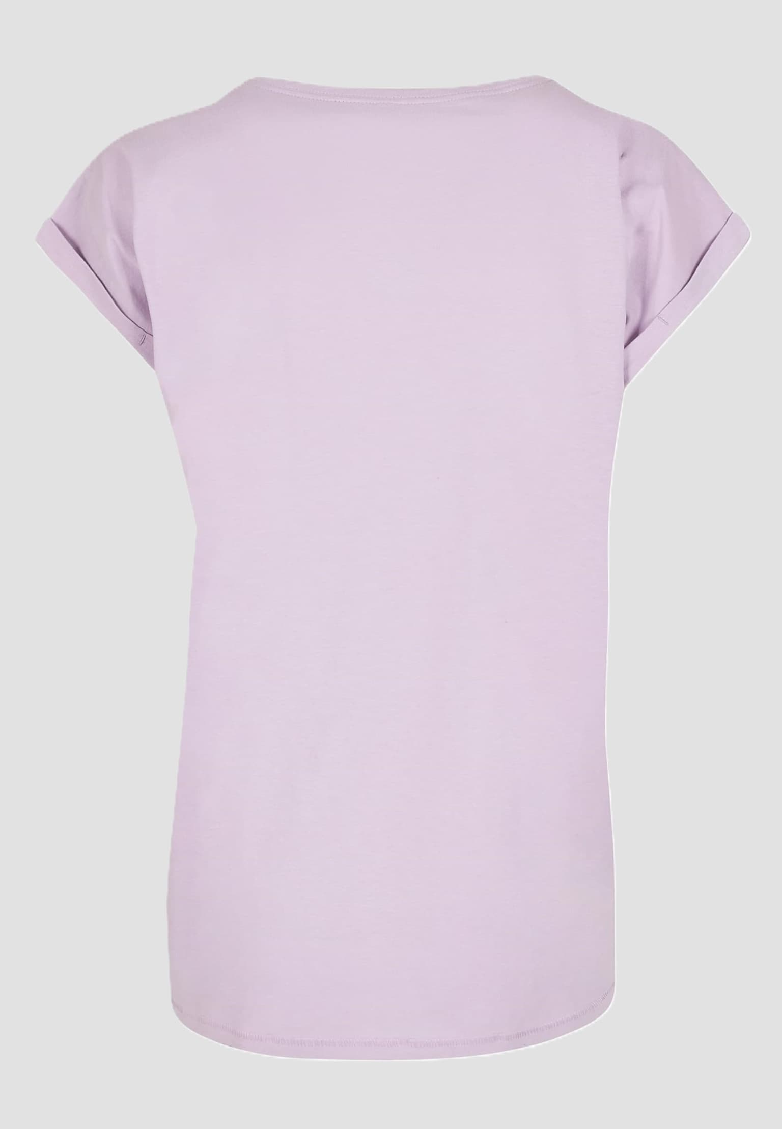 Merchcode Ladies Valentines Day - Leopard Heart Extended Shoulder Tee – Bild 4