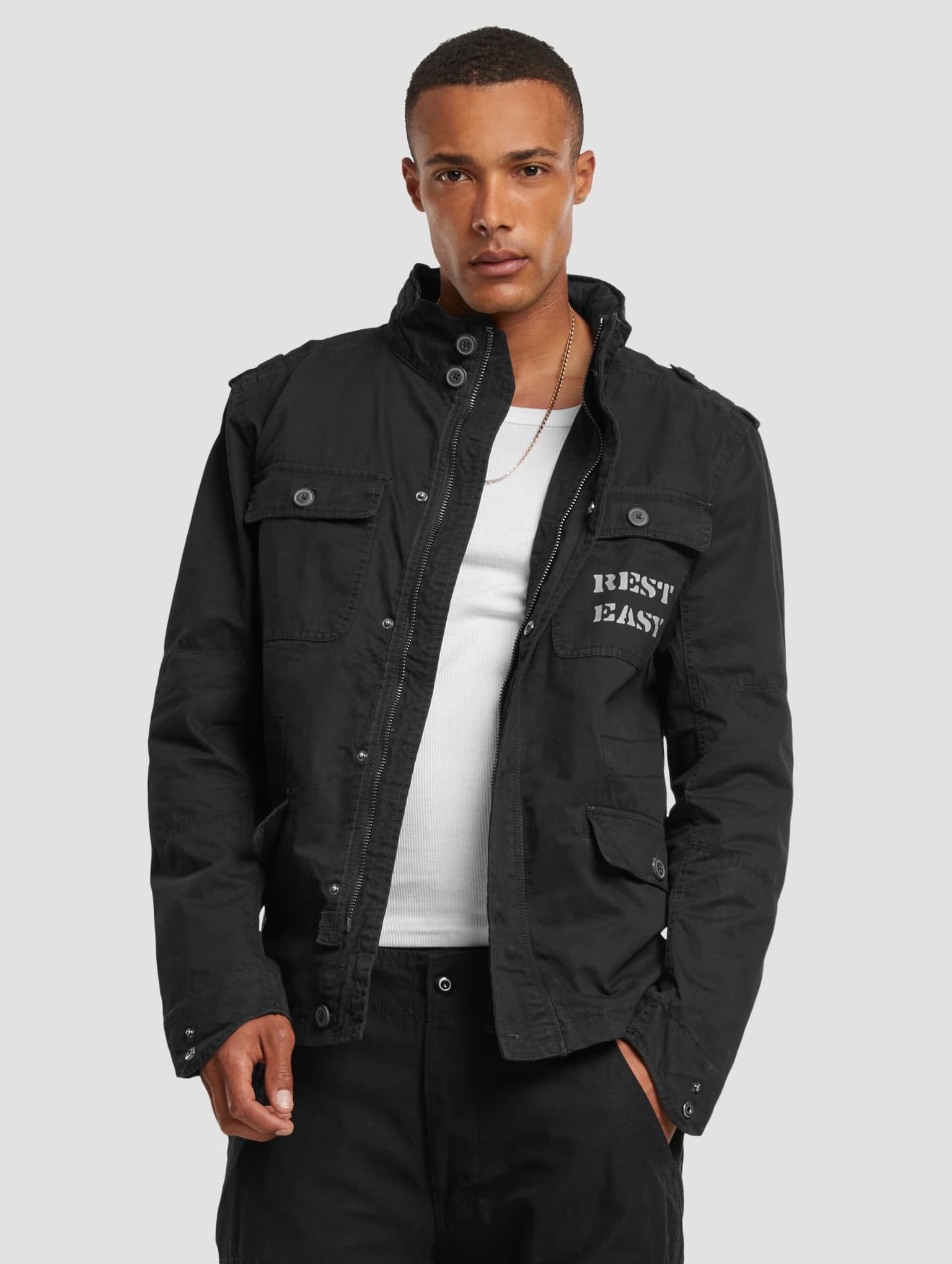 Mister Tee See You Soon Britannia Übergangsjacke