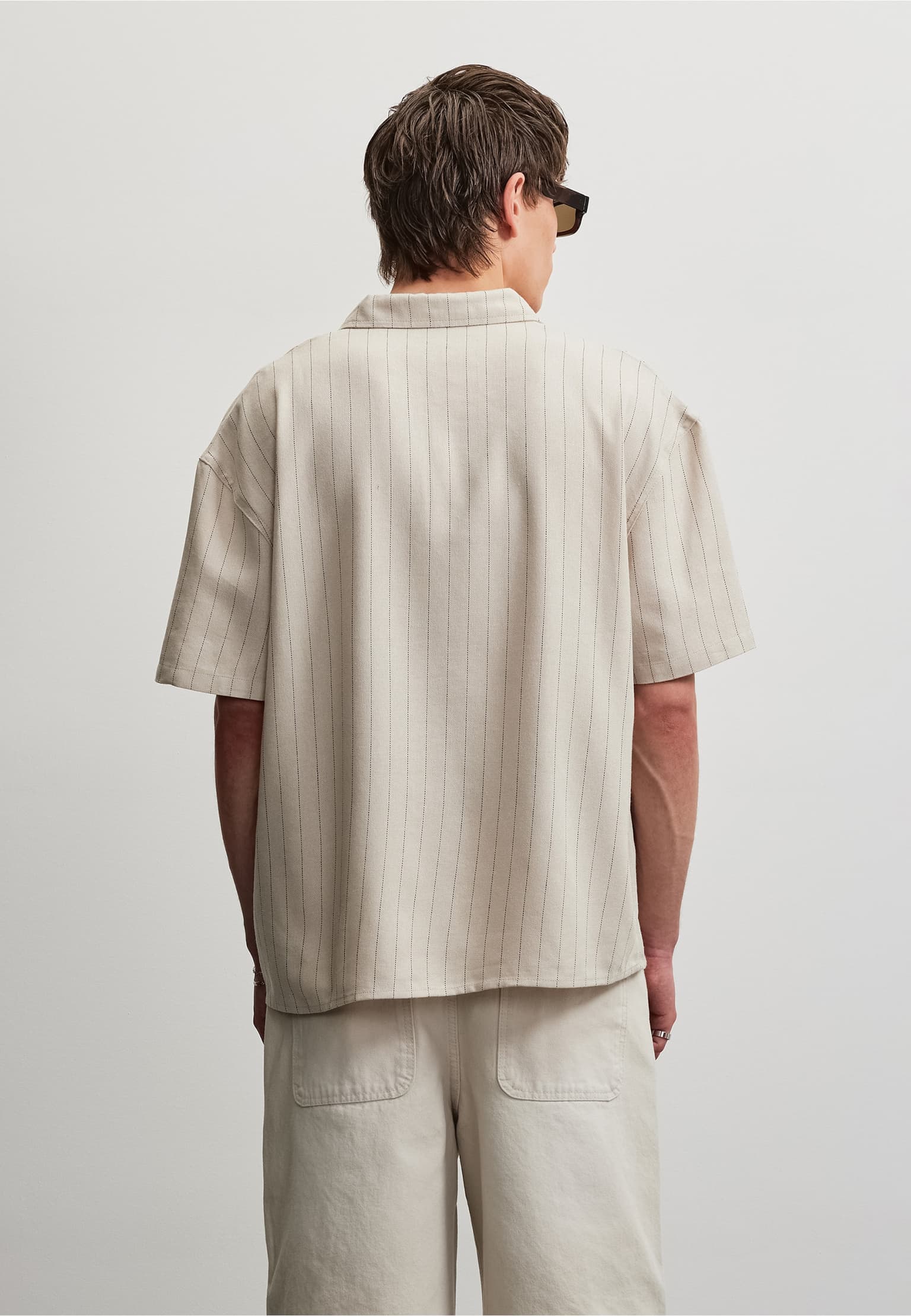 PEGADOR Murcia Striped Short Sleeve Shirt – Bild 2