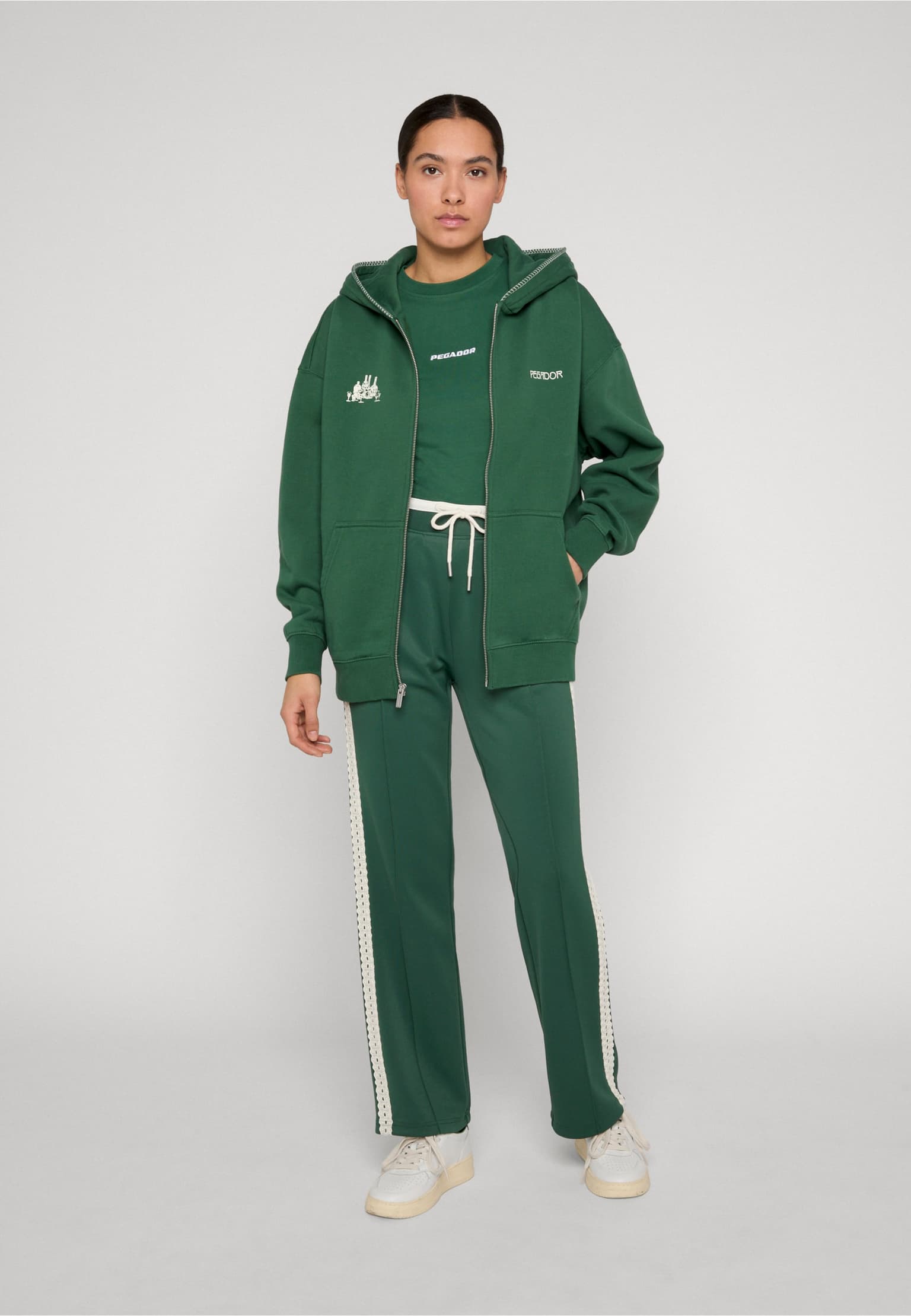 PEGADOR Sigtuna Oversized Sweat Jacket – Bild 3