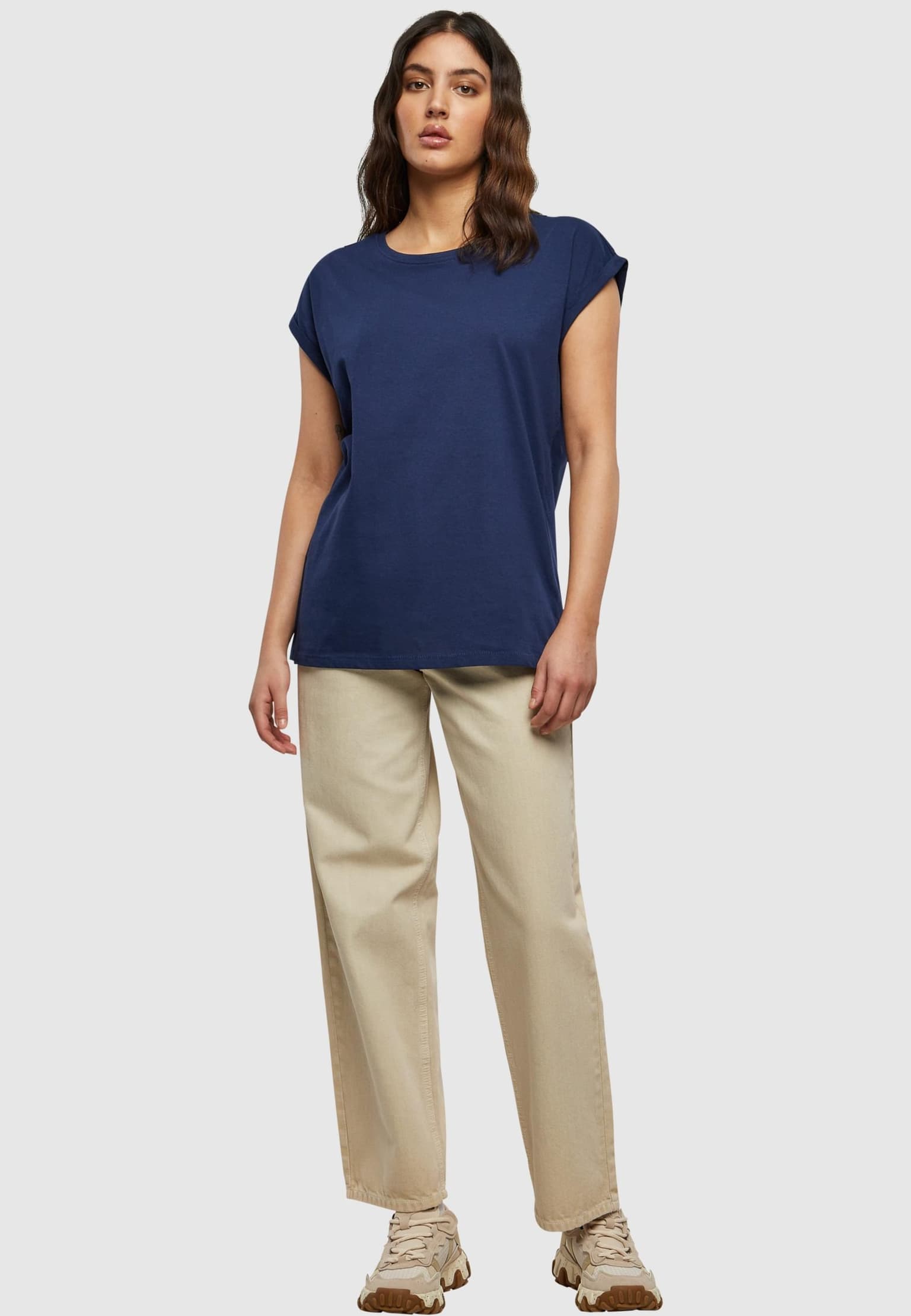 Urban Classics Ladies Extended Shoulder Tee – Bild 4