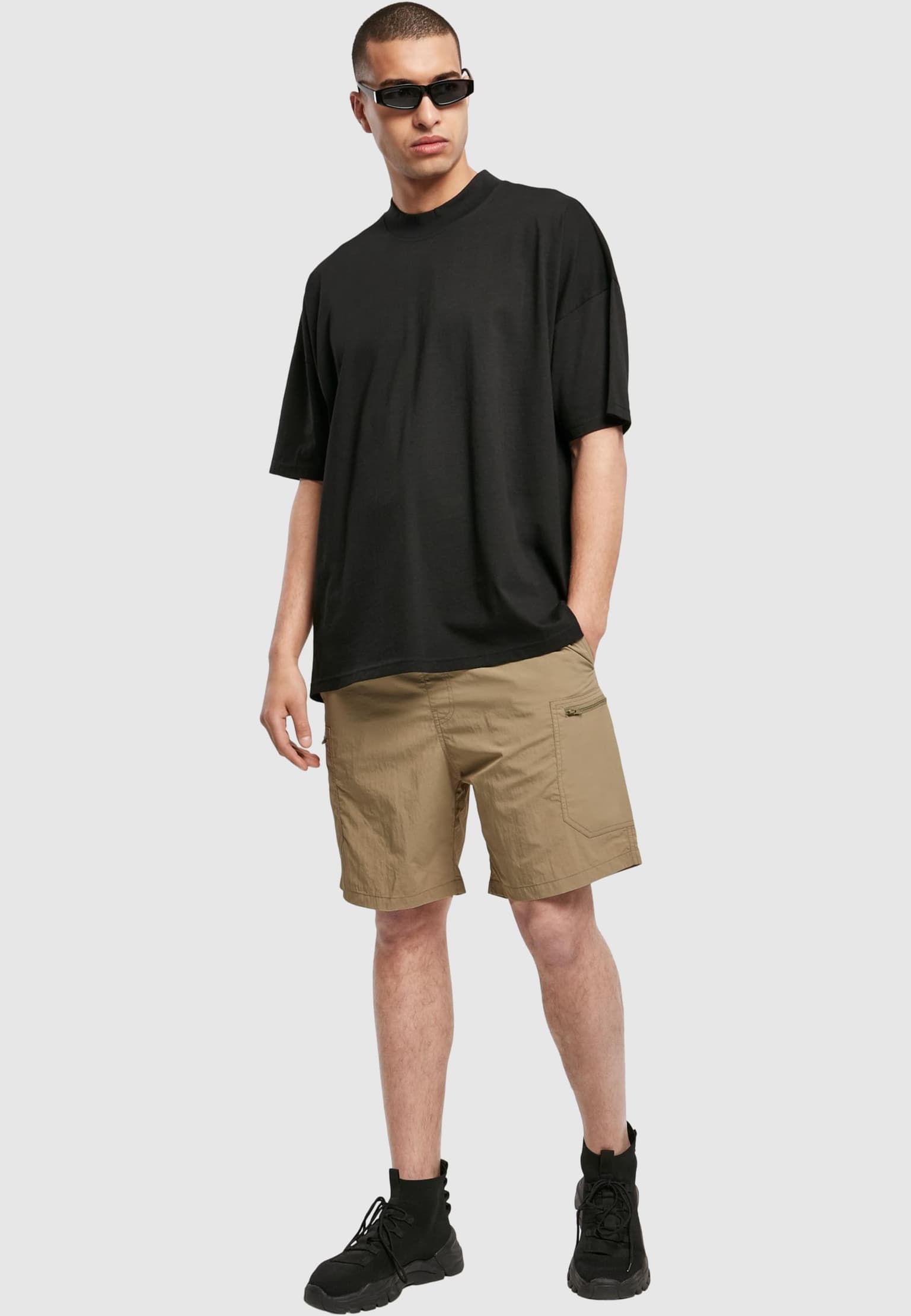 Urban Classics Oversized Mock Neck Tee – Bild 4