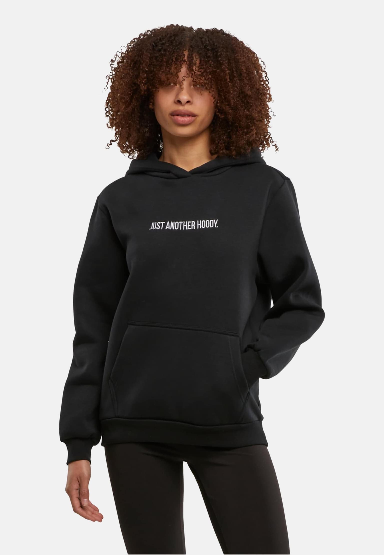 Miss Tee Just Another EMB Fluffy Hoody