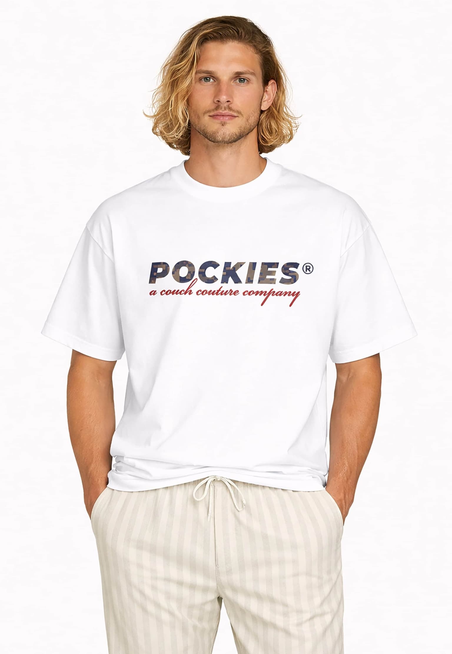 Pockies Camo Logo Tee