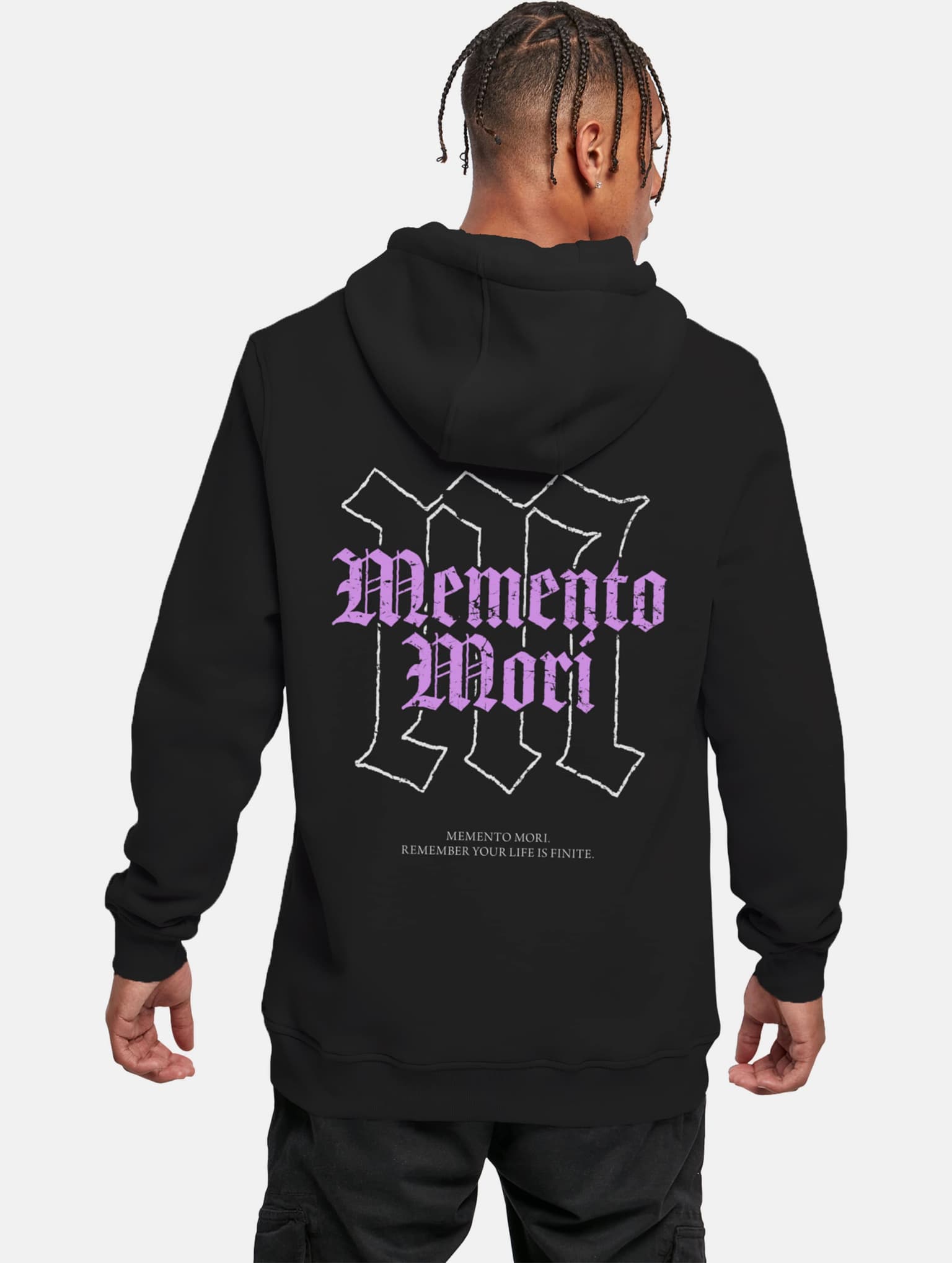 Mister Tee Memento Mori Hoody – Bild 2