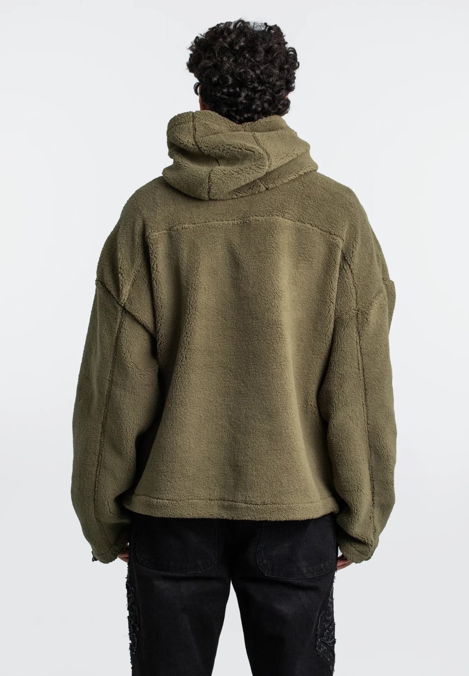 PEGADOR Fall Teddy Halfzip Hoodie – Bild 2