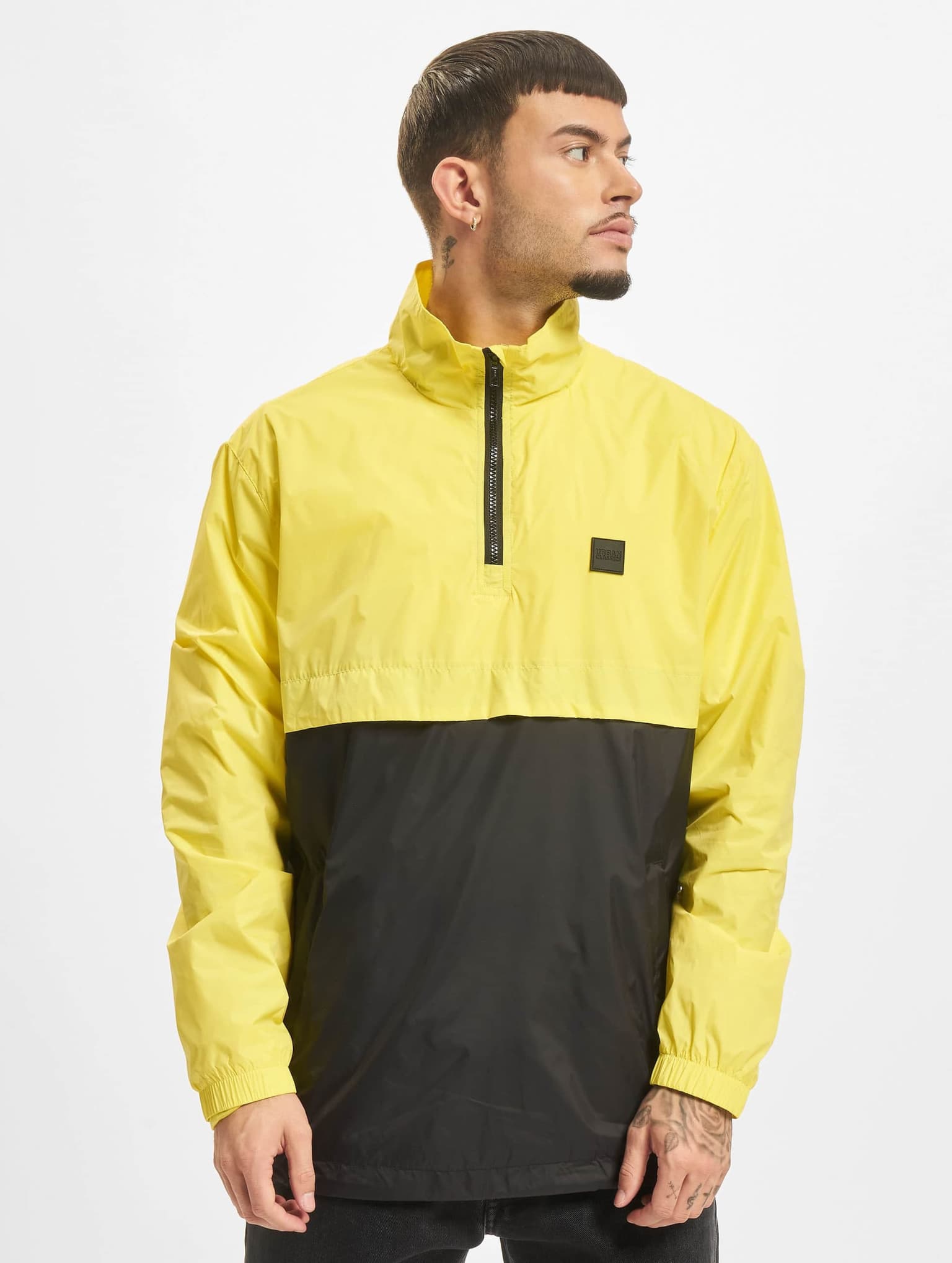 Urban Classics Stand Up Collar Pull Over Jacket – Bild 3