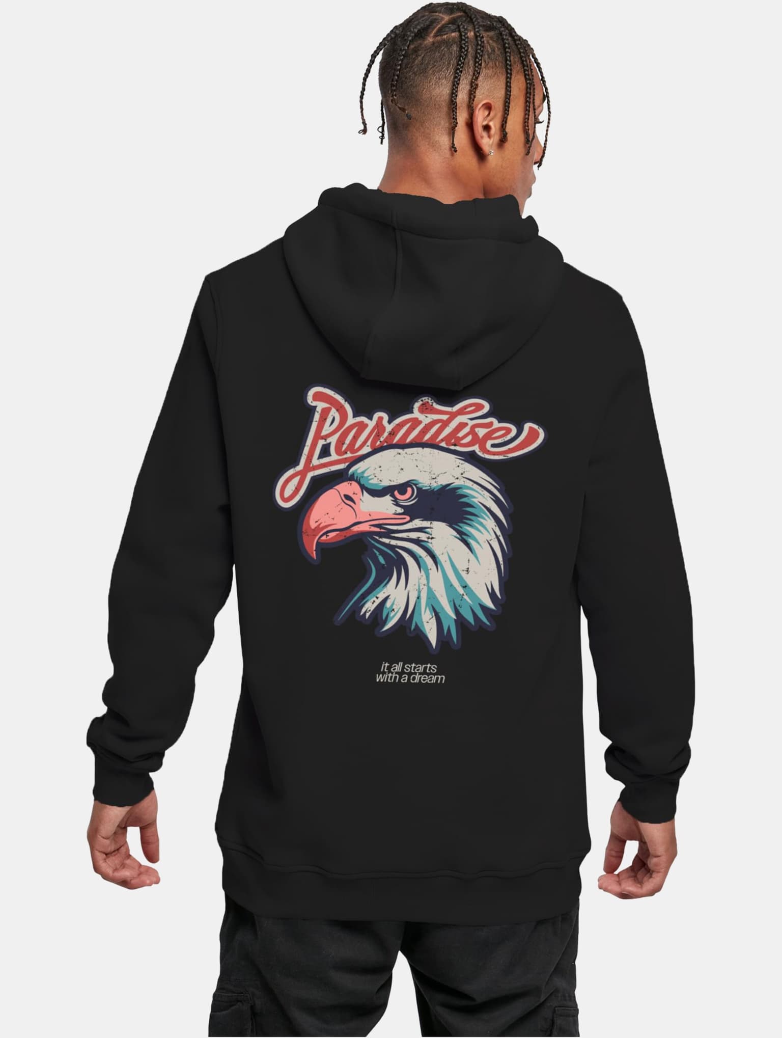 Mister Tee Eagle Paradise Hoody – Bild 2