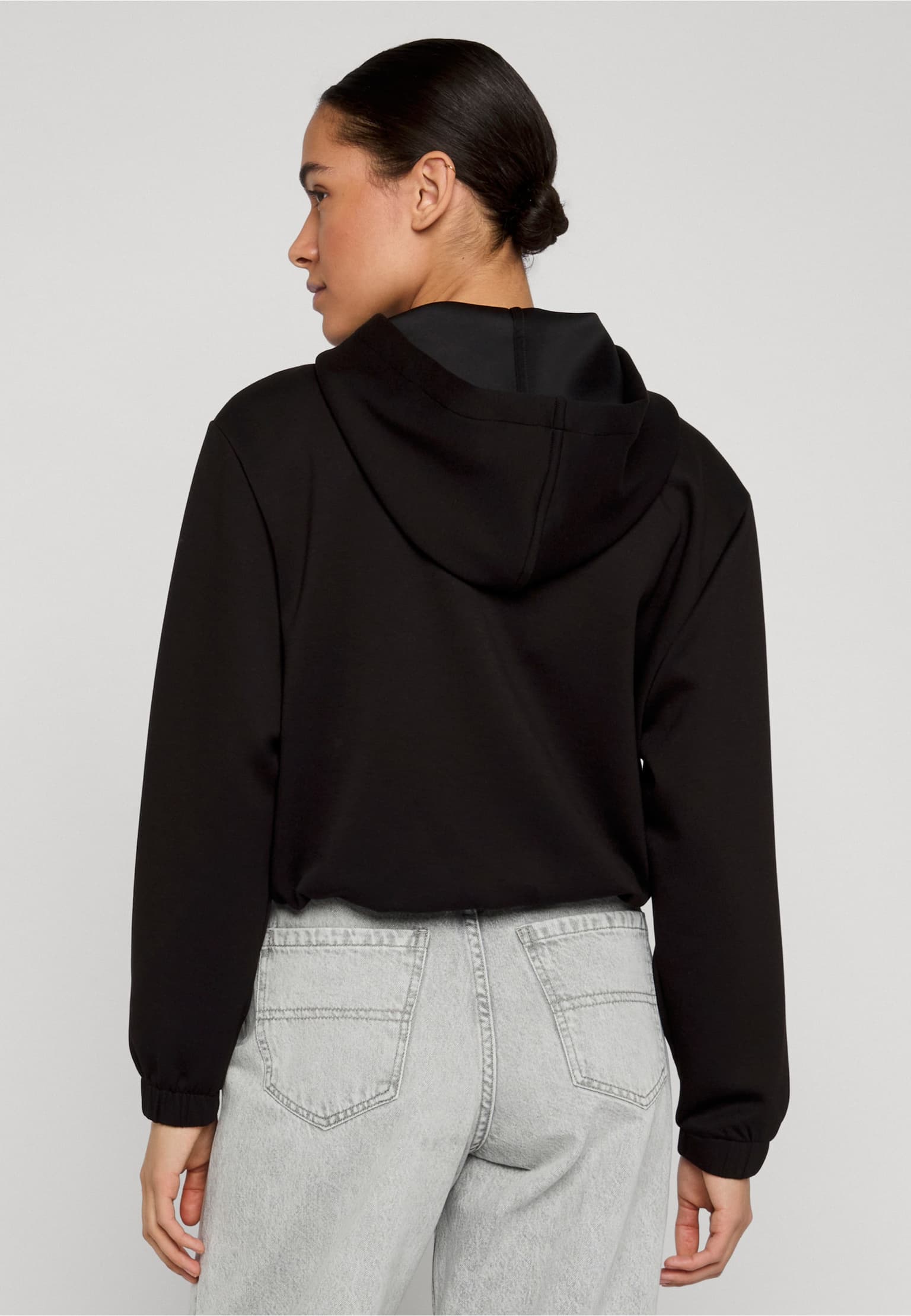 Urban Classics Ladies Scuba Zip Hoodie – Bild 2