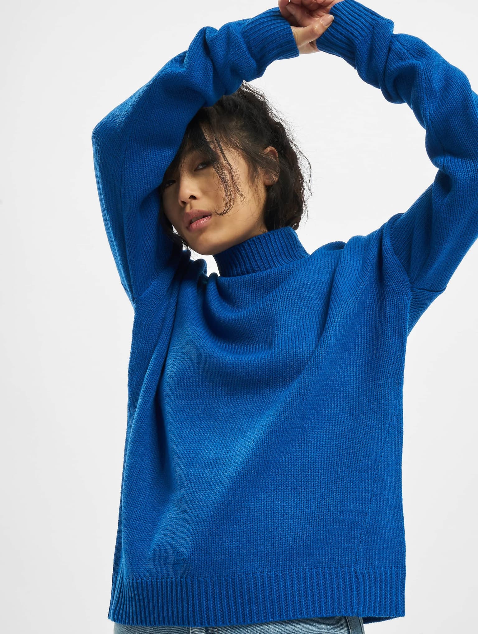 Urban Classics Ladies Oversize Turtleneck Sweater
