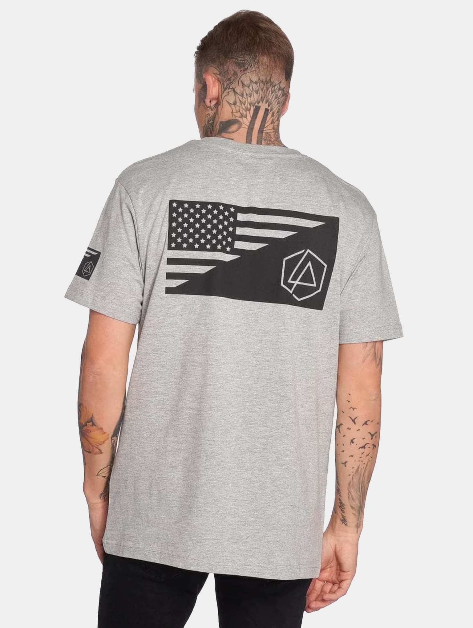Merchcode Linkin Park Flag Tee – Bild 2