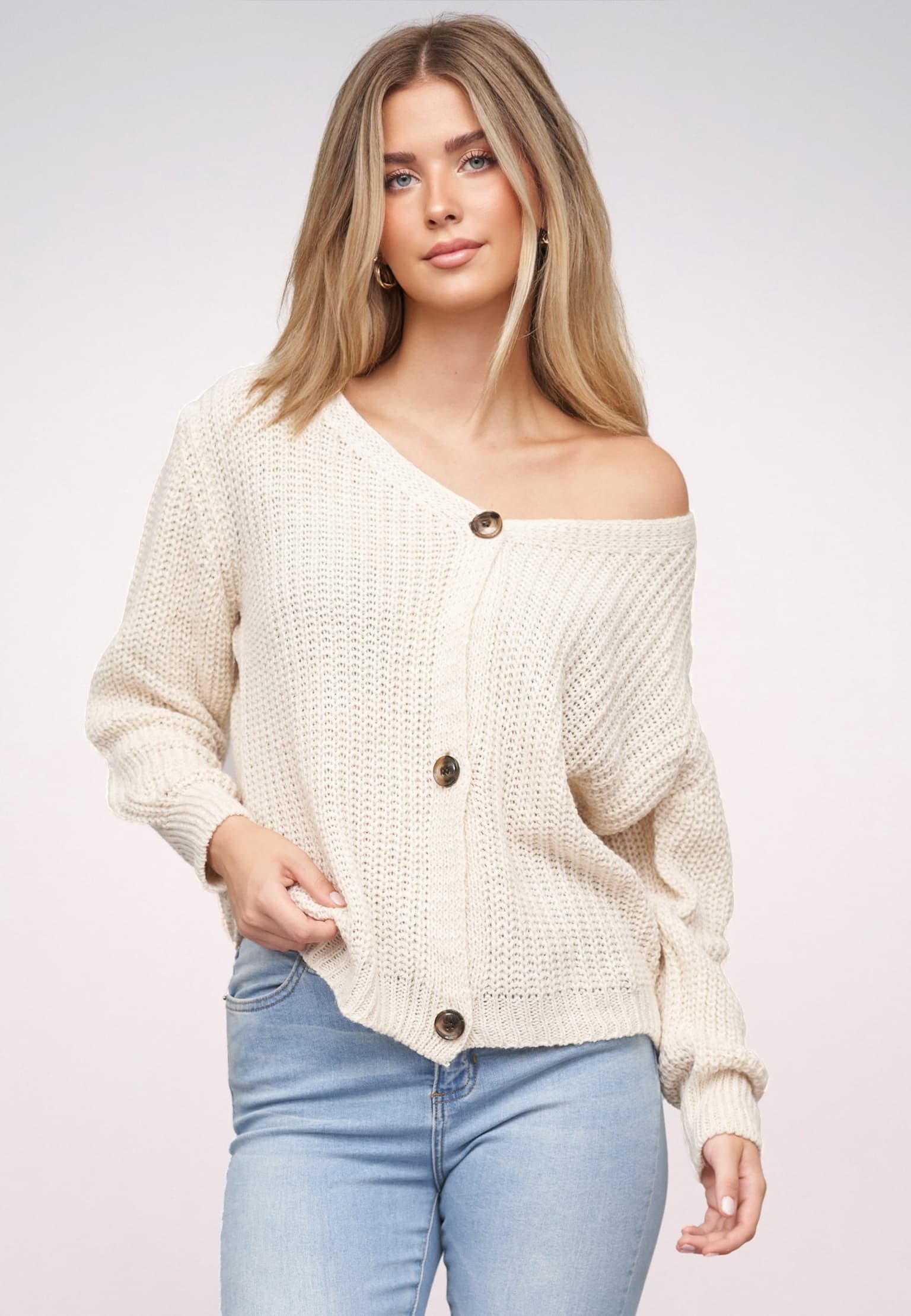 Cloud5ive Knit Cardigan with buttons