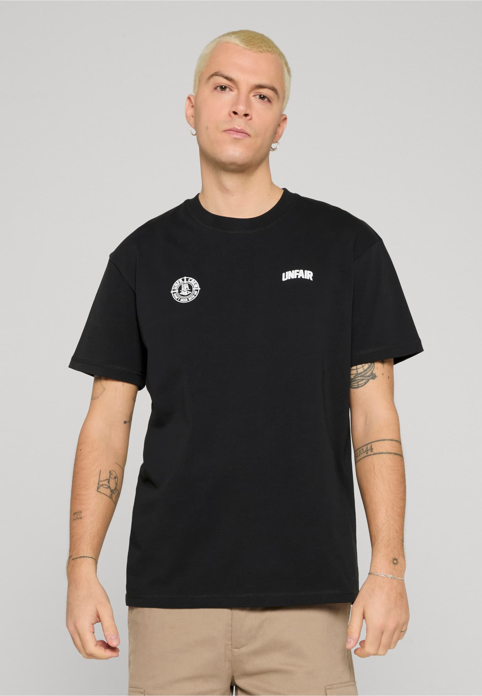 UNFAIR ATHLETICS Two Side Logo T-Shirt
