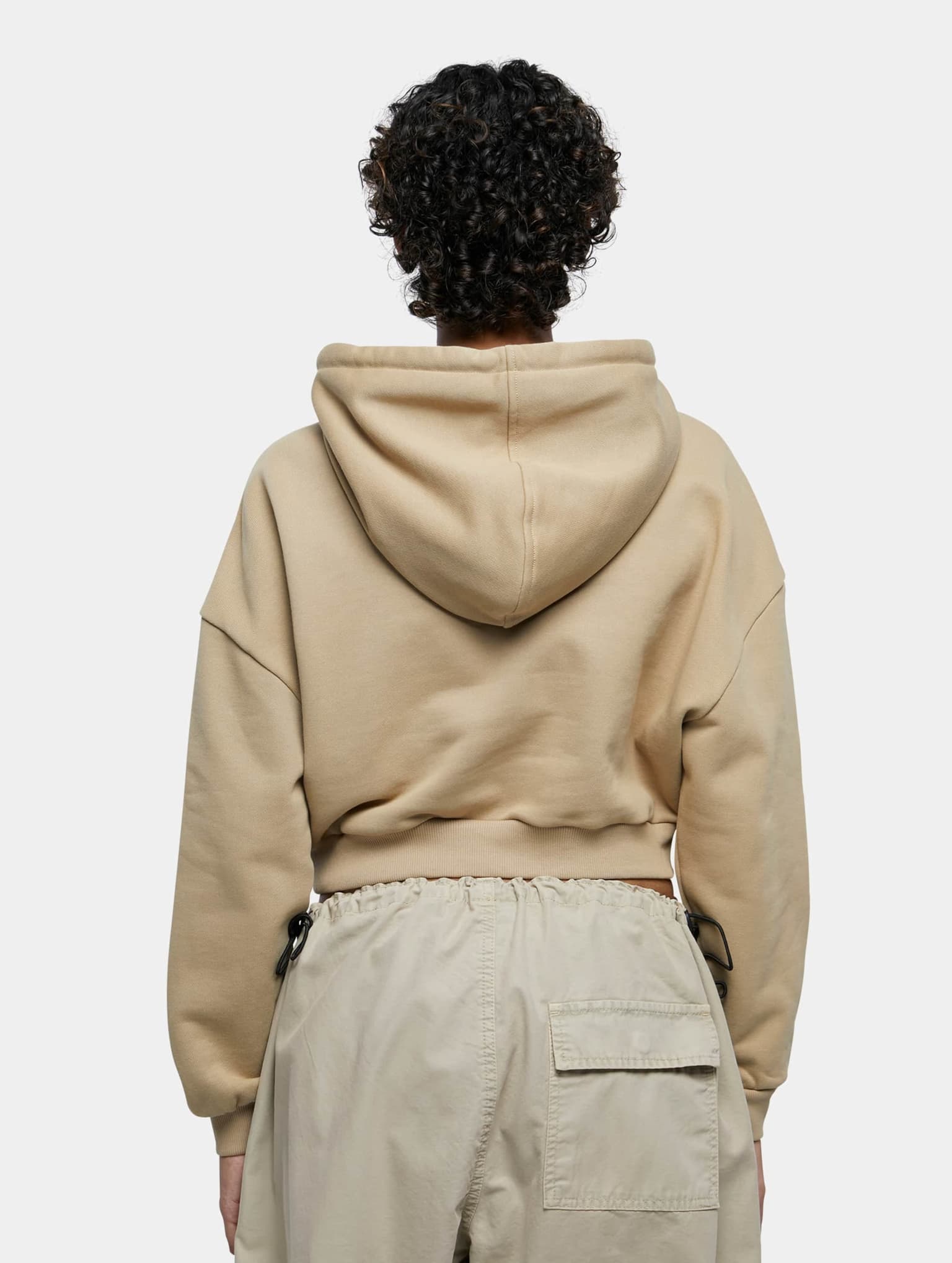 Urban Classics Ladies Cropped Heavy Hoody – Bild 2
