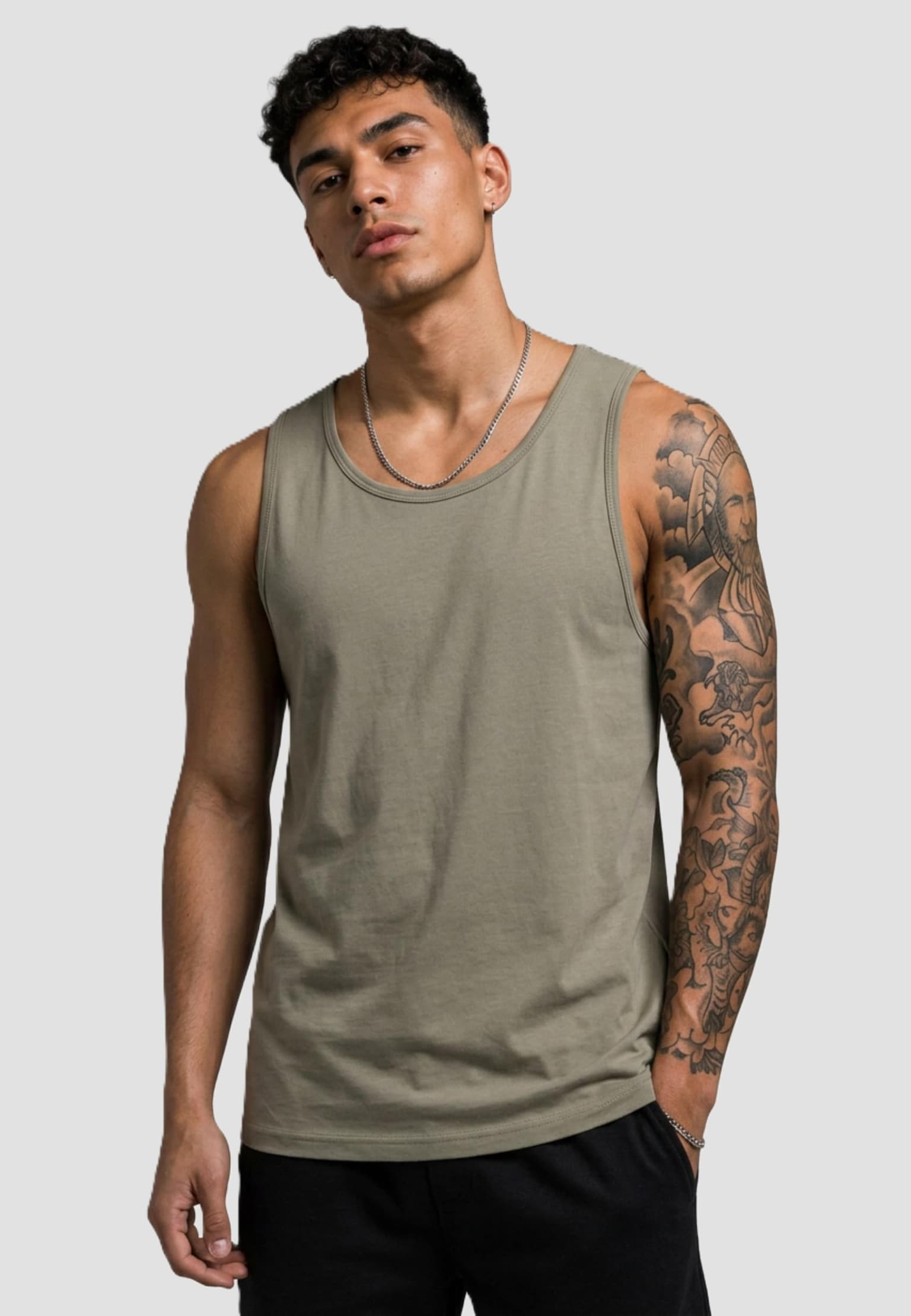 Urban Classics Jersey Loose Tank 2-Pack – Bild 4