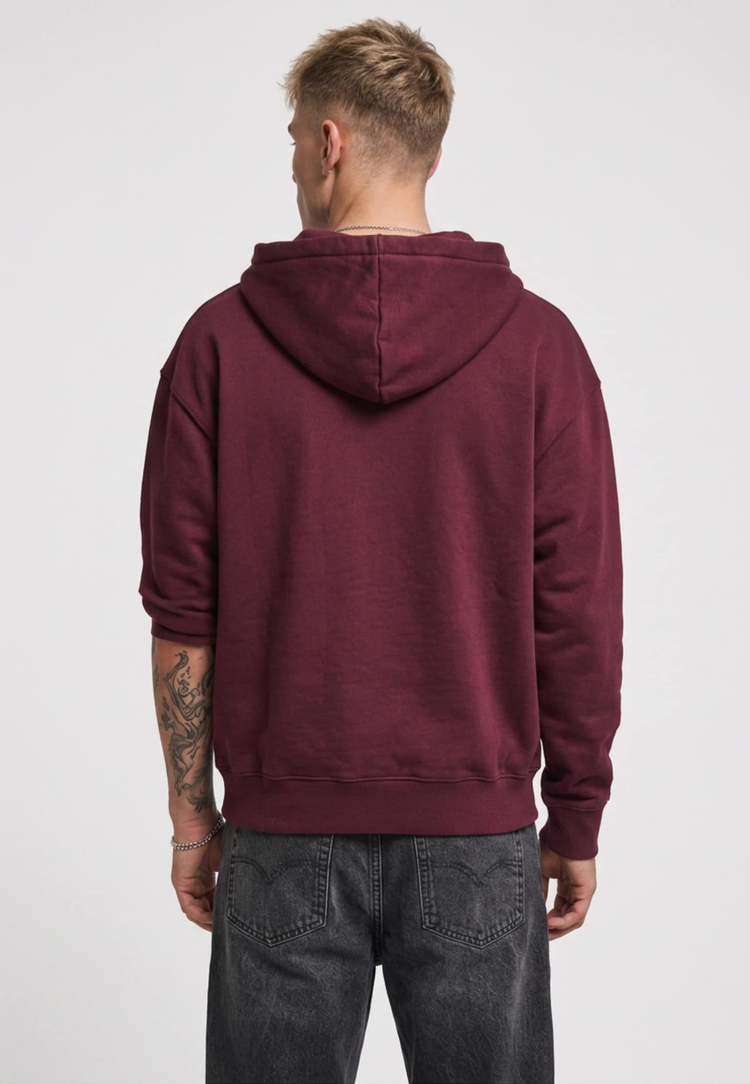 PEGADOR Logo Oversized Sweat Jacket – Bild 2