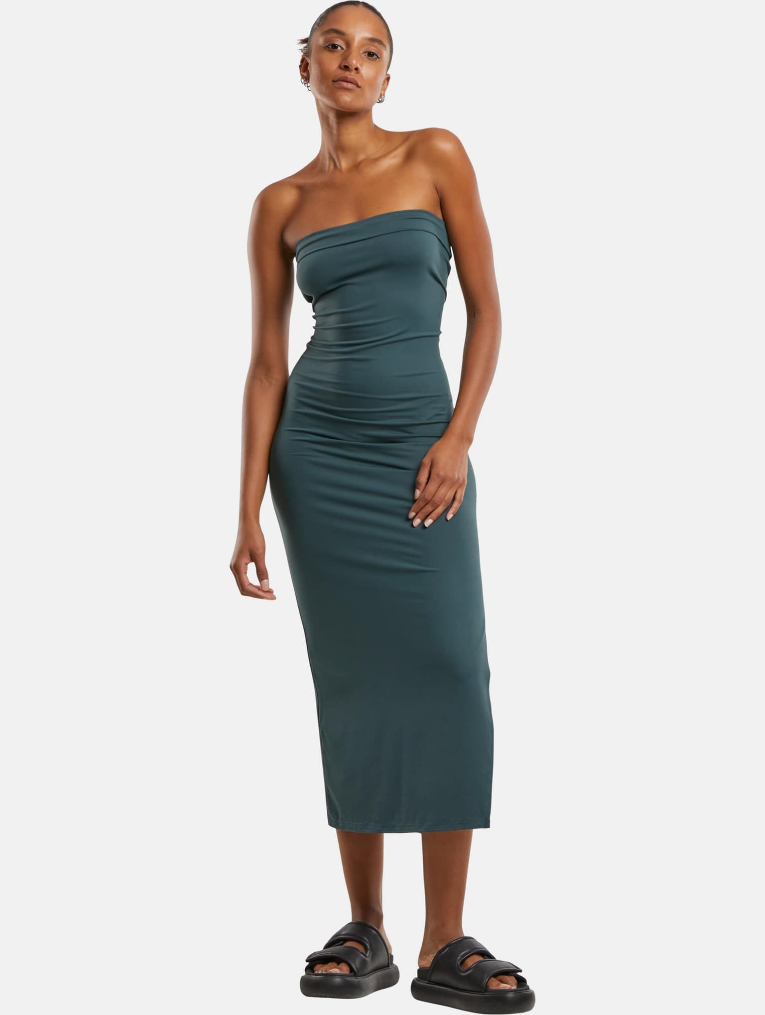 Urban Classics Ladies Bandeau Midi Dress