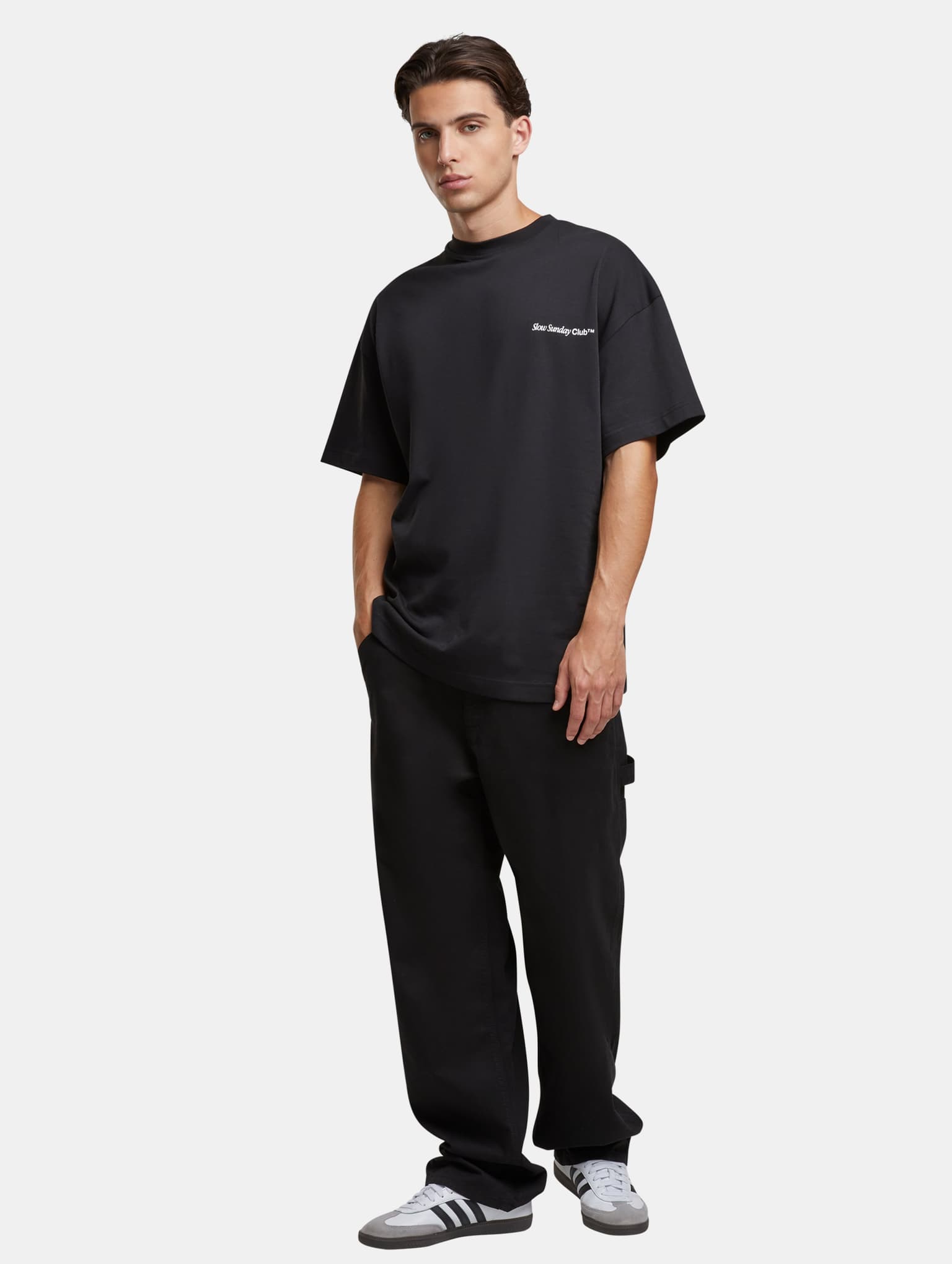 Another Cotton Lab Slow Sunday Coffe Club Oversize T-Shirt – Bild 4
