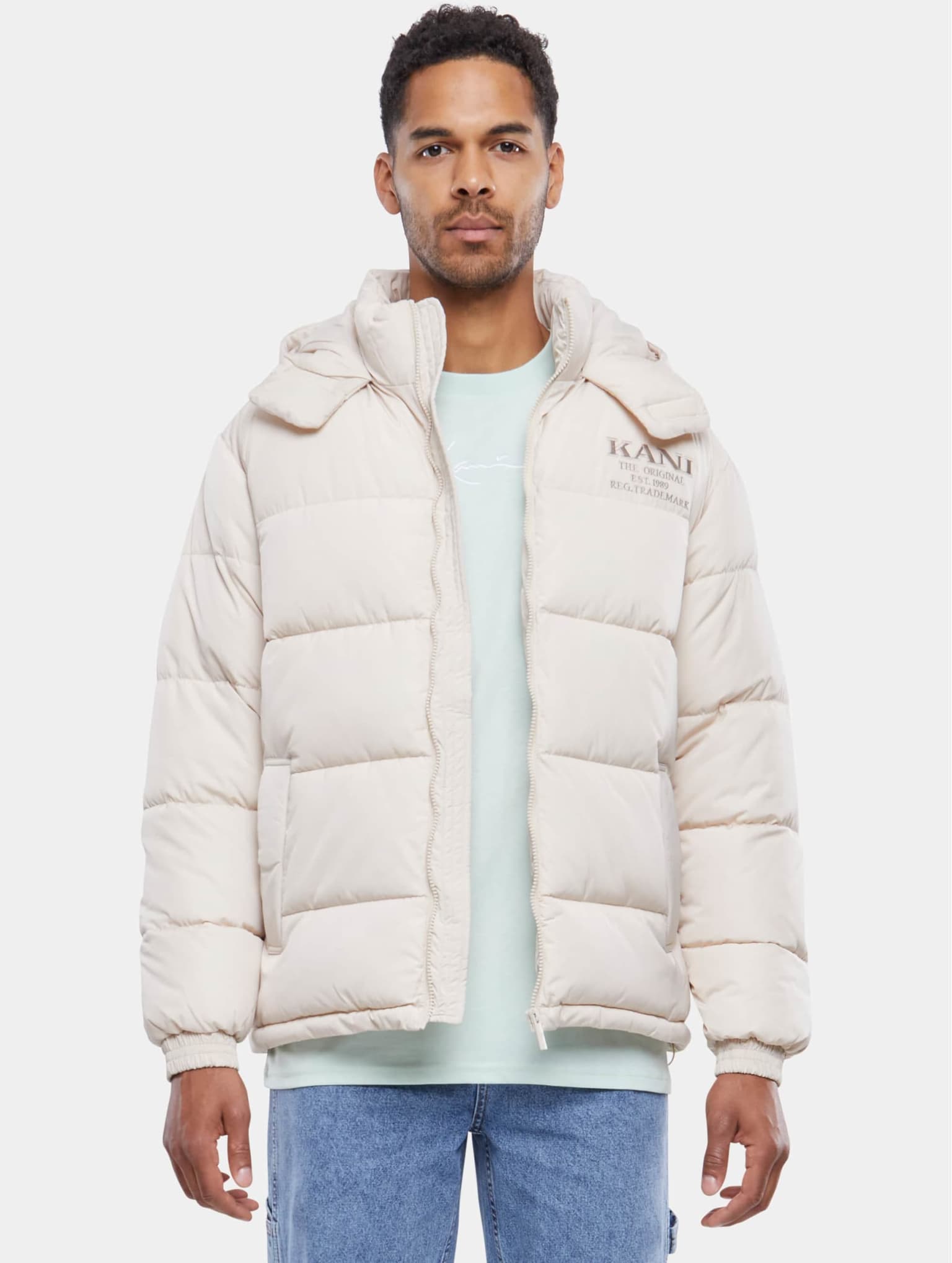 Karl Kani KM233-058-3 KK Retro Hooded Puffer Jacket