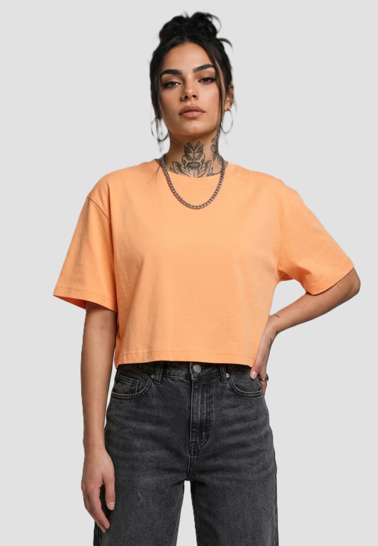 Urban Classics Ladies Short Oversize Tee