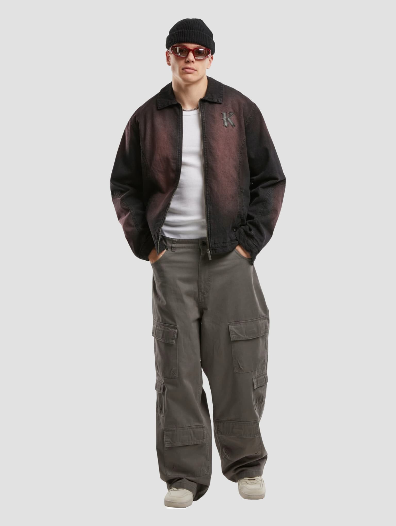 Karl Kani KK Patch Color Spray Denim Jacket – Bild 4