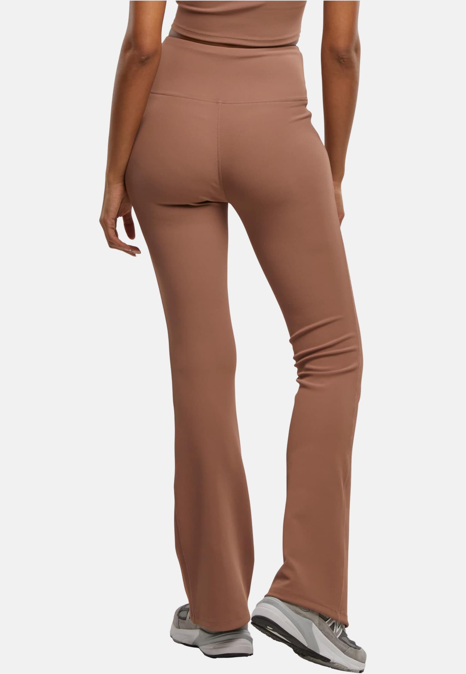 Urban Classics Ladies Flared Leggings Rib – Bild 2