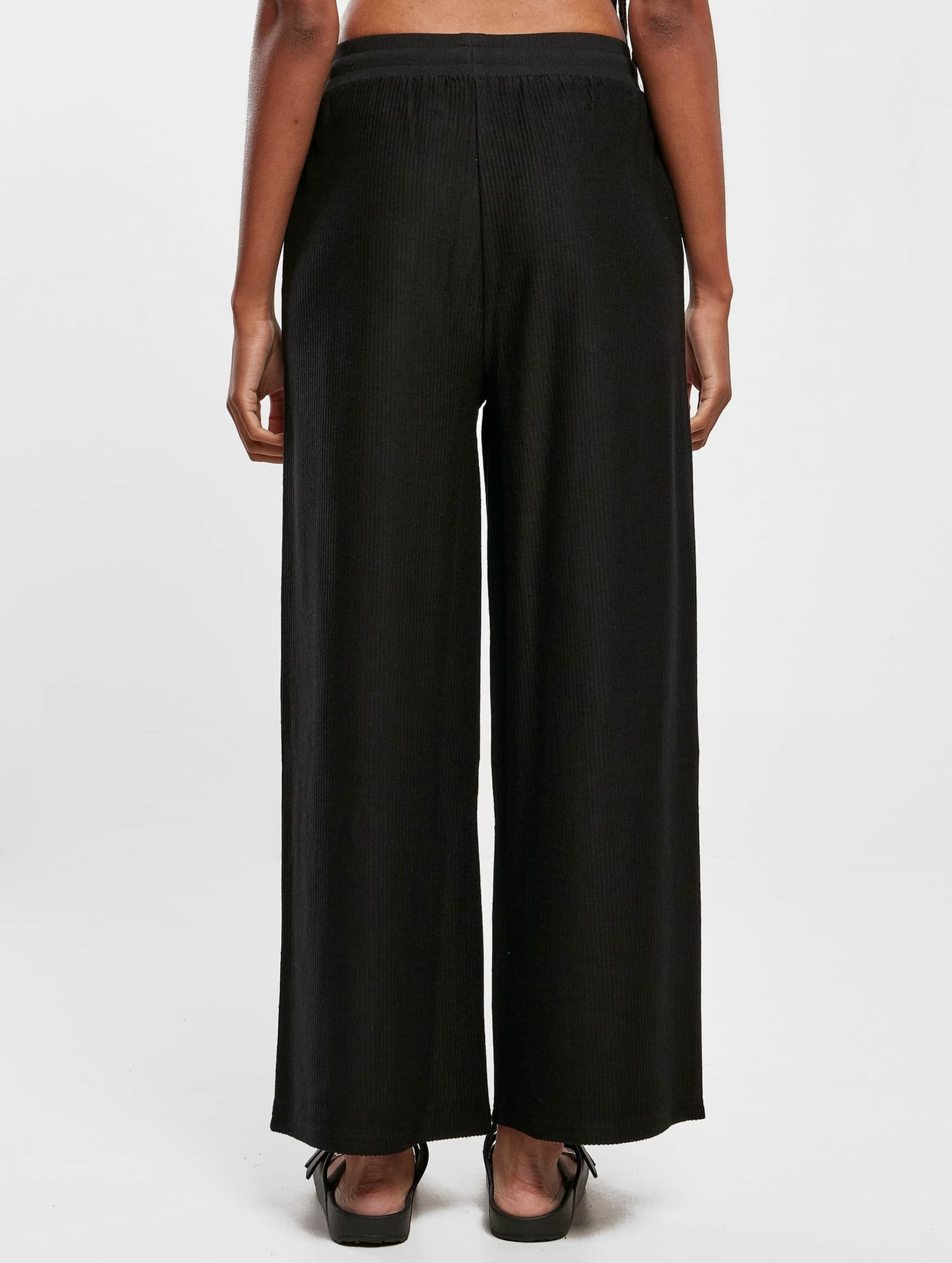 Urban Classics Ladies Straight Rib Terry Pants – Bild 2
