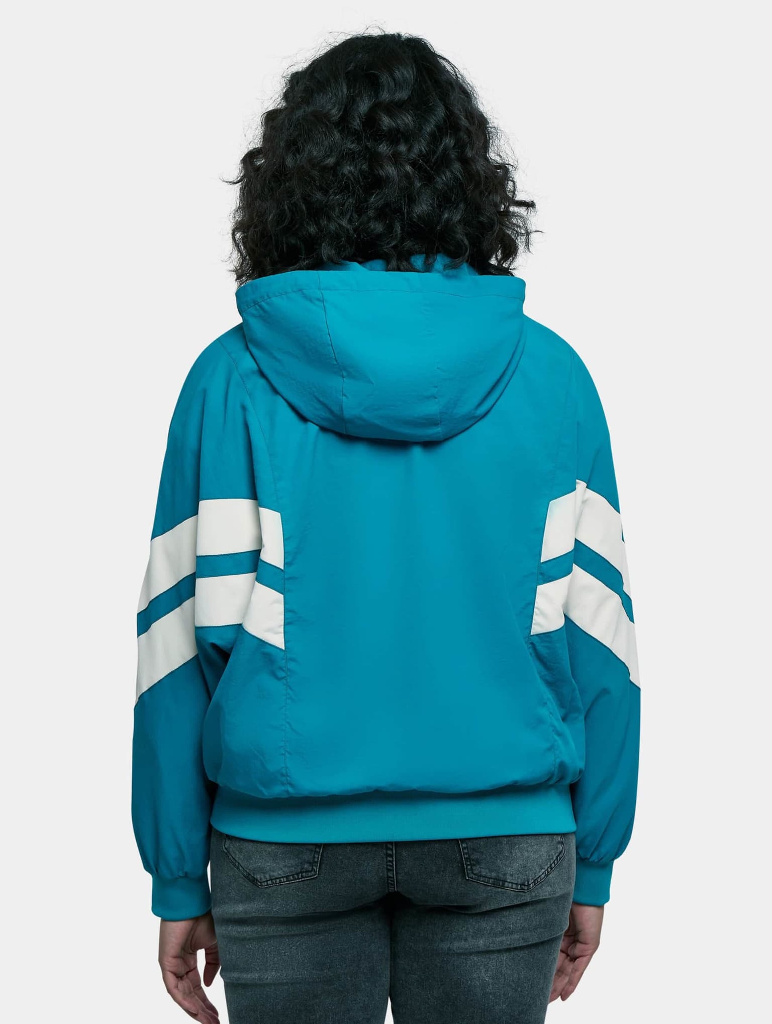 Urban Classics Ladies Crinkle Batwing Jacket – Bild 2