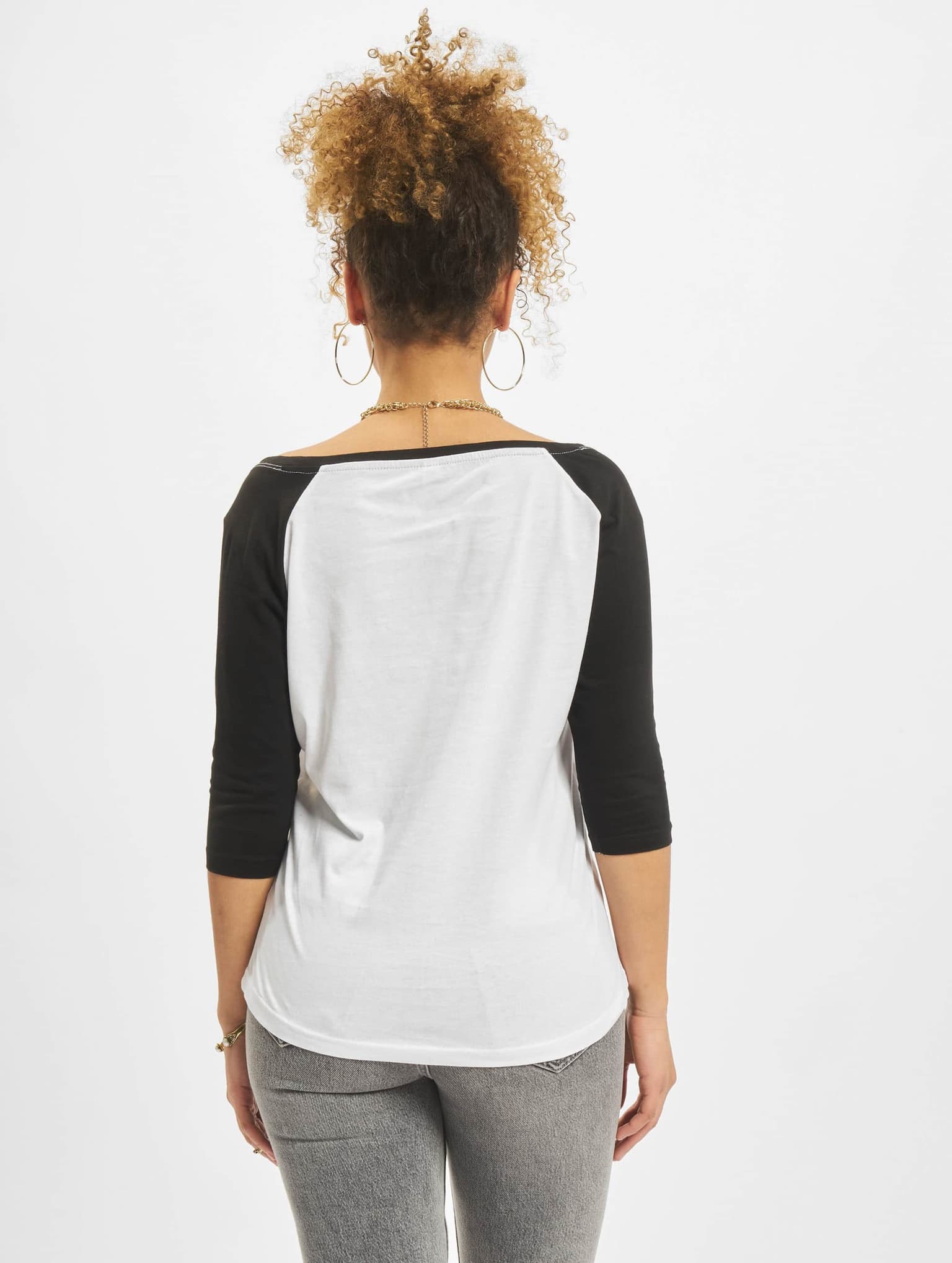 Merchcode Ladies Brandalised - BanksyÂ´s Graffiti Balloons Raglan Tee – Bild 2