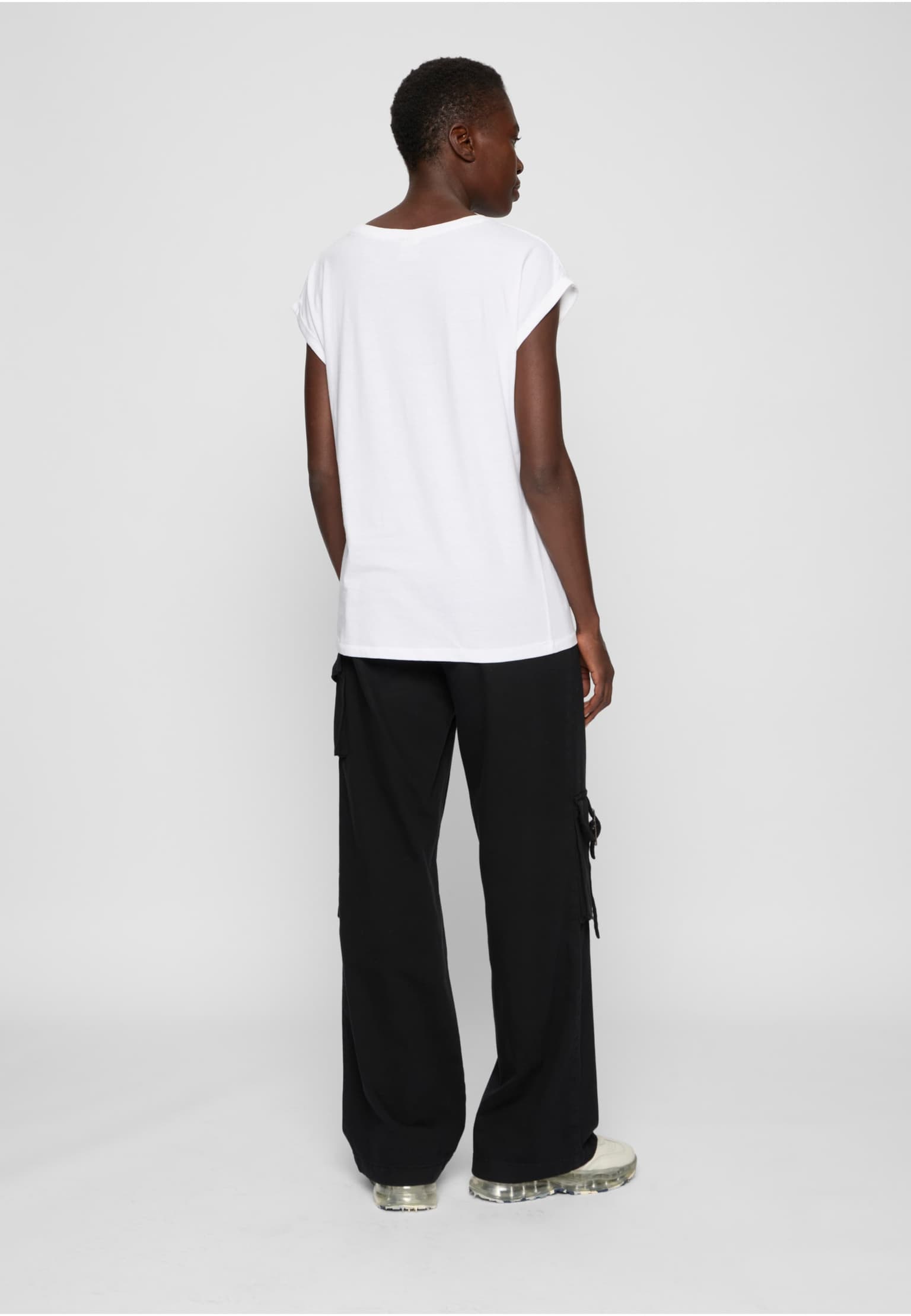 Urban Classics Pre-Pack Ladies Extended Shoulder Tee 2-Pack – Bild 4