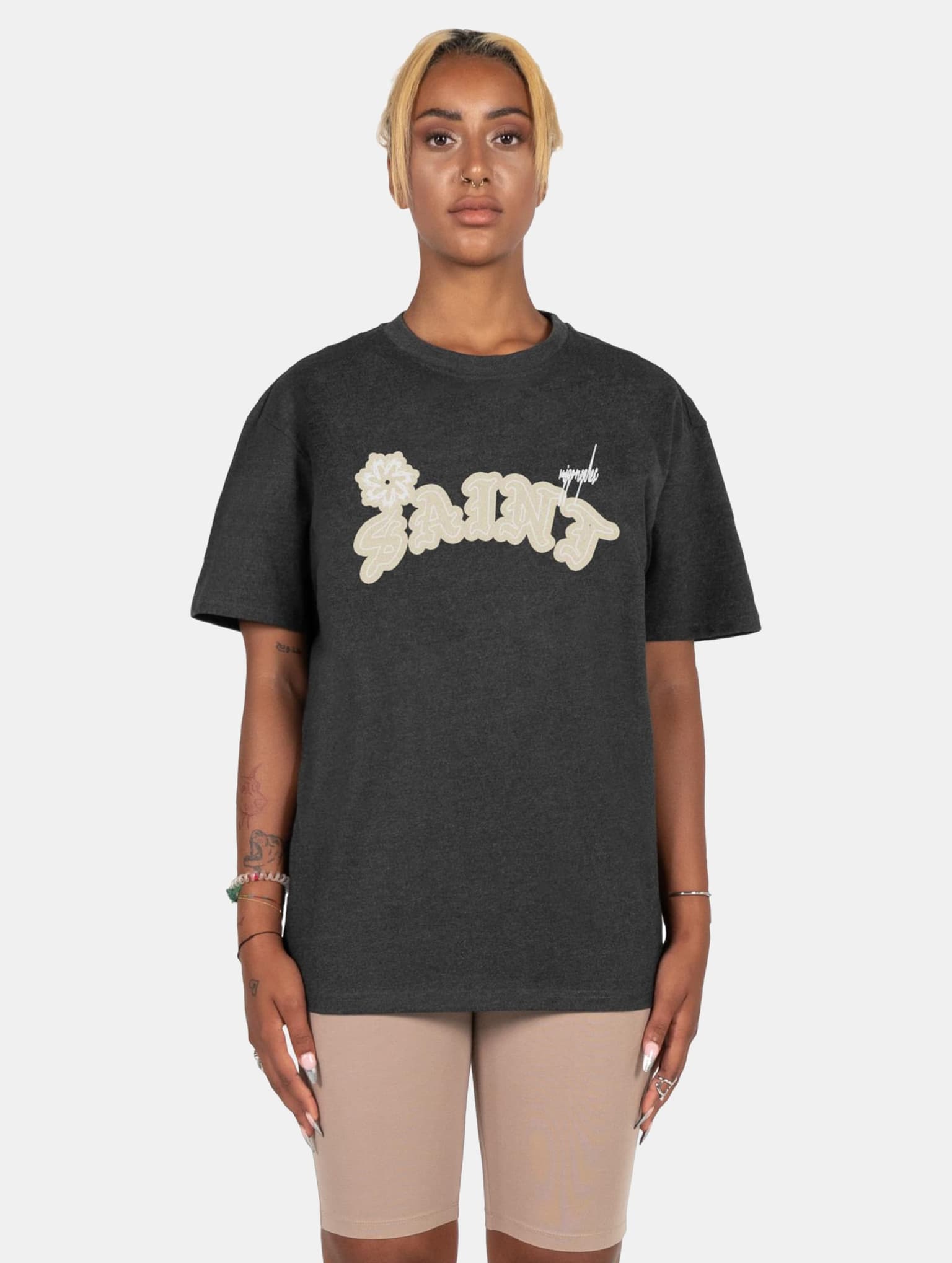 MJ Gonzales Ladies Saint x Heavy Oversized Tee
