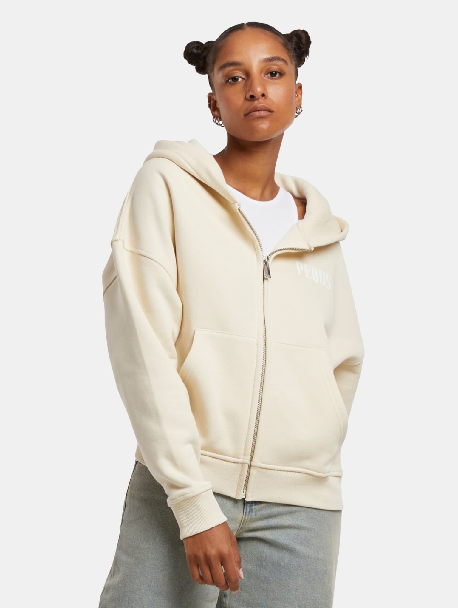 PEQUS Back Logo Zip Hoodie