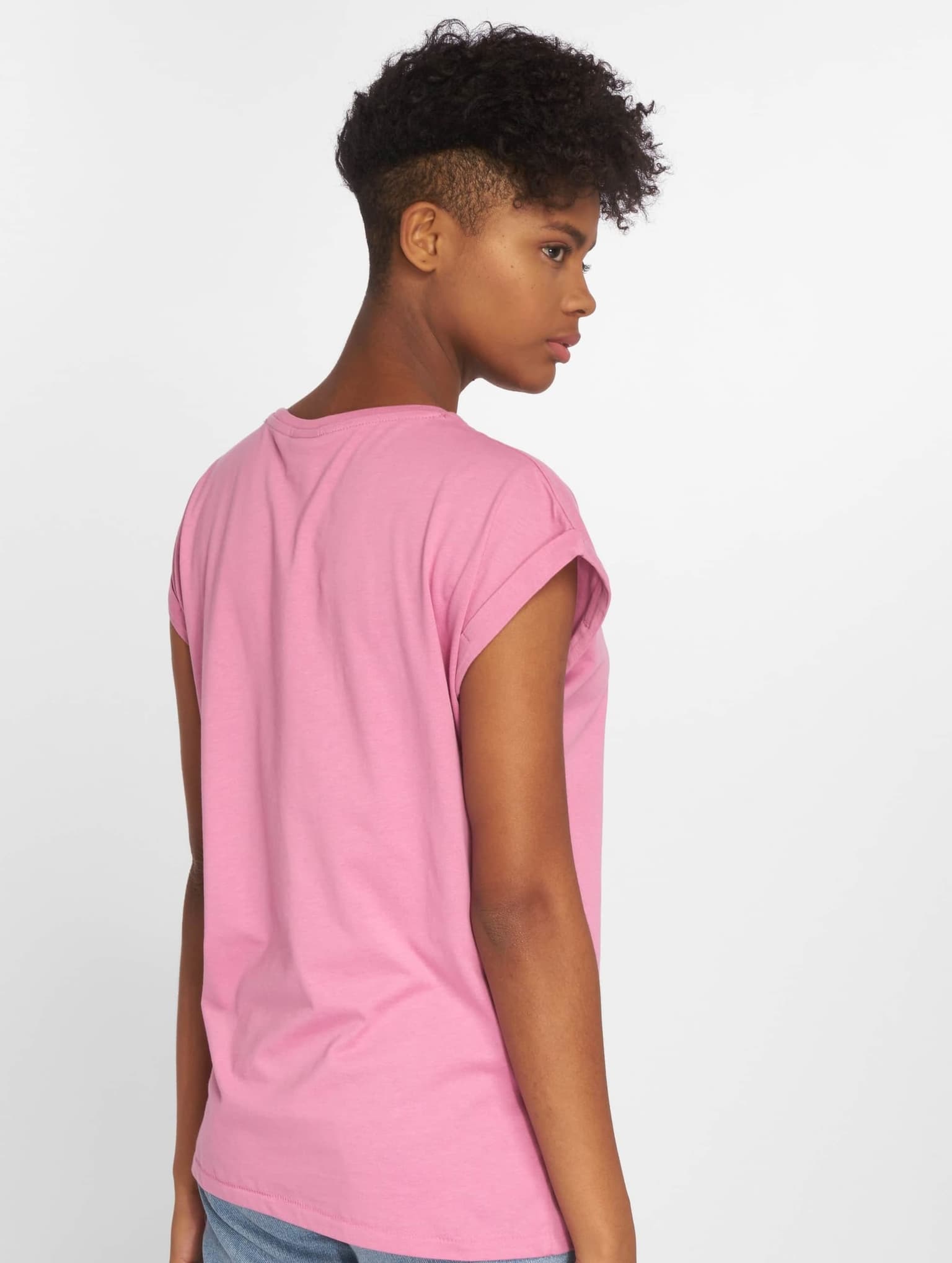 Urban Classics Ladies Extended Shoulder Tee – Bild 2
