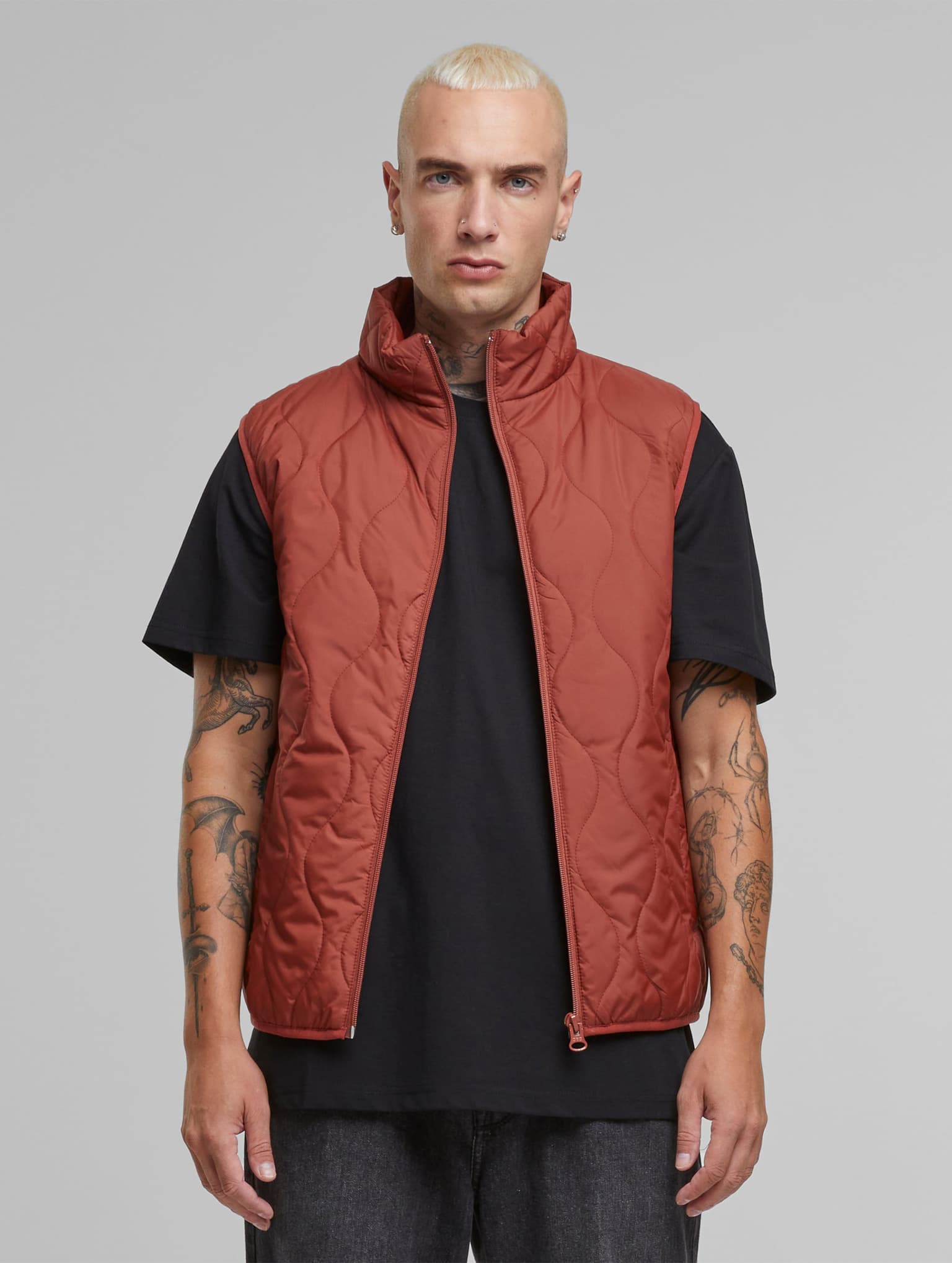 Urban Classics Mens Super Light Bubble Vest – Bild 4