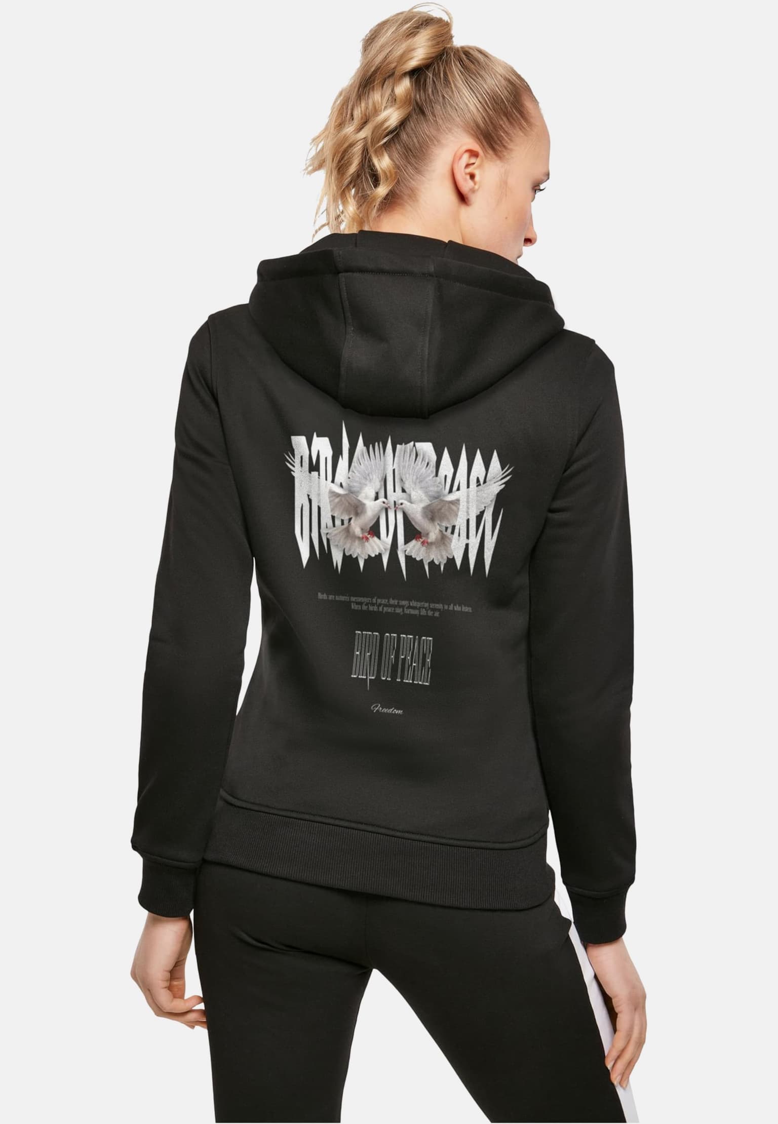 Merchcode Ladies Birds Of Peace 2 Hoody – Bild 2
