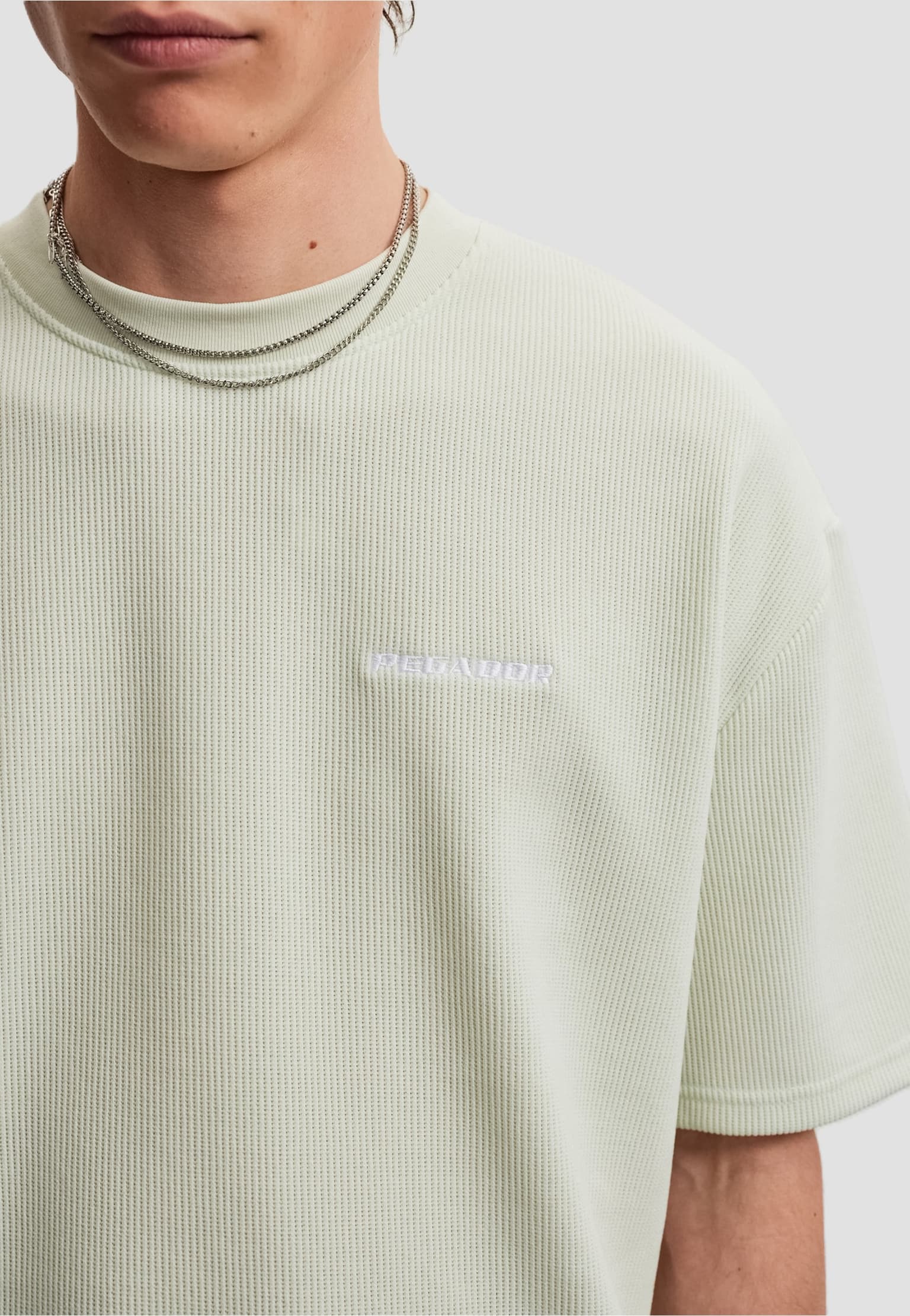 PEGADOR Lagos Oversized Soft Rib Tee – Bild 3